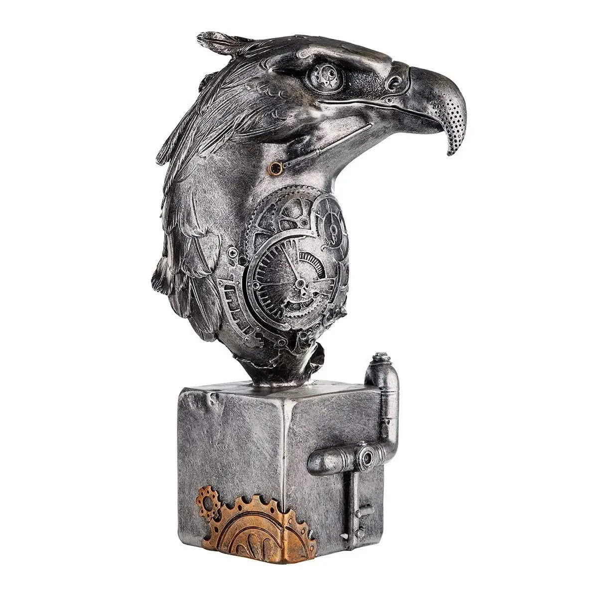 Poly Skulptur"Steampunk Eagle" • Skulptur • Wohndeko
