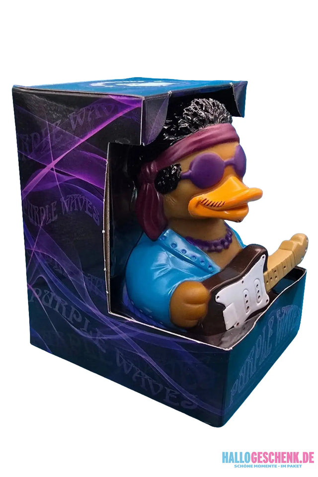 Purple Waves • Rubber Duck • Gummiente • offizielles Produkt von CelebriDucks - Badeenten
