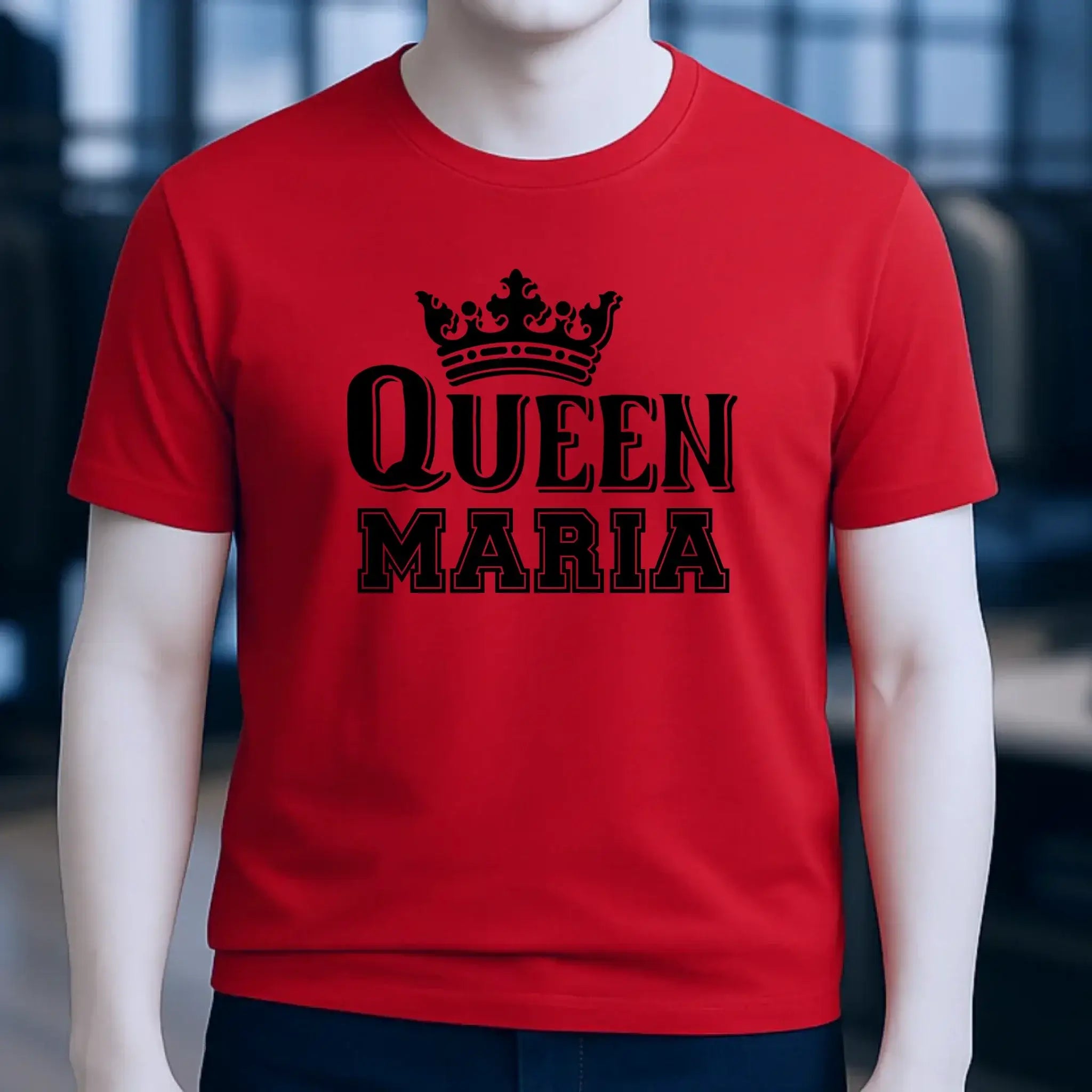 QUEEN + WUNSCHNAME • Unisex Premium T-Shirt XS-5XL aus Bio-Baumwolle für Damen & Herren • Exklusivdesign • personalisiert