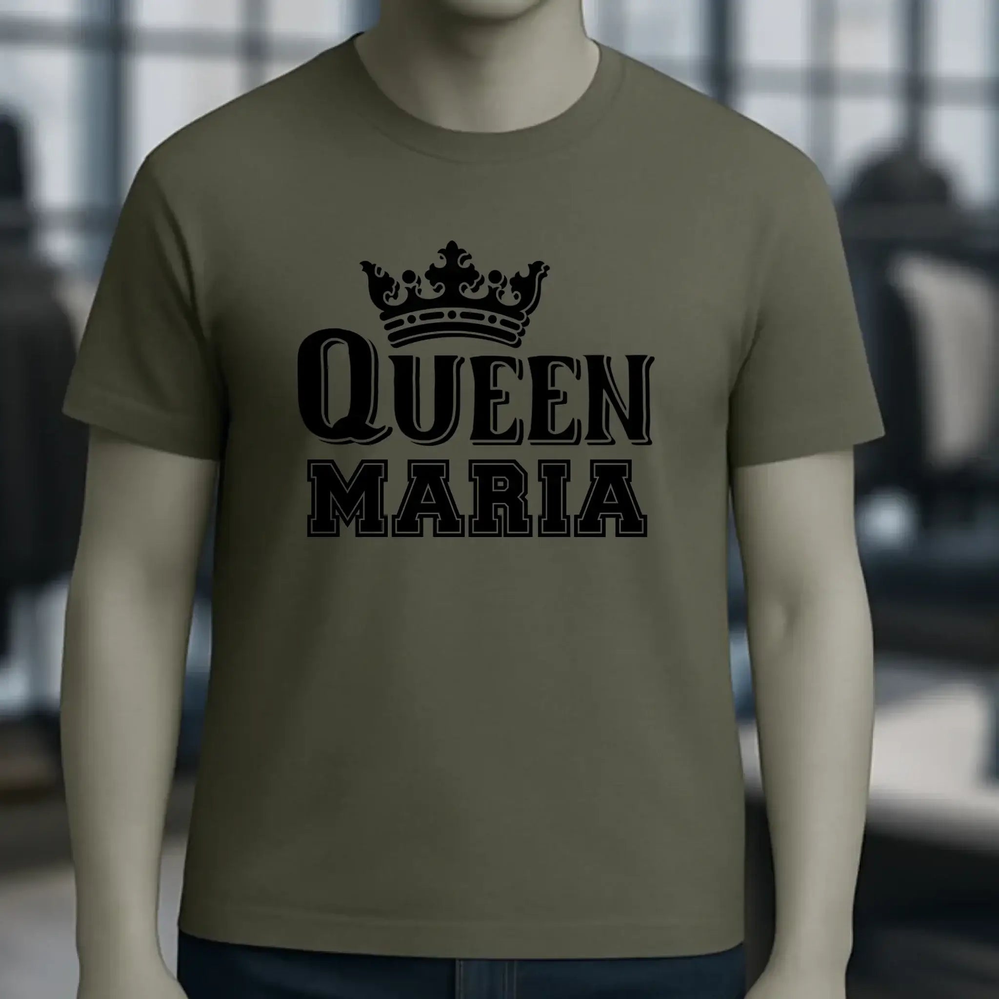 QUEEN + WUNSCHNAME • Unisex Premium T-Shirt XS-5XL aus Bio-Baumwolle für Damen & Herren • Exklusivdesign • personalisiert