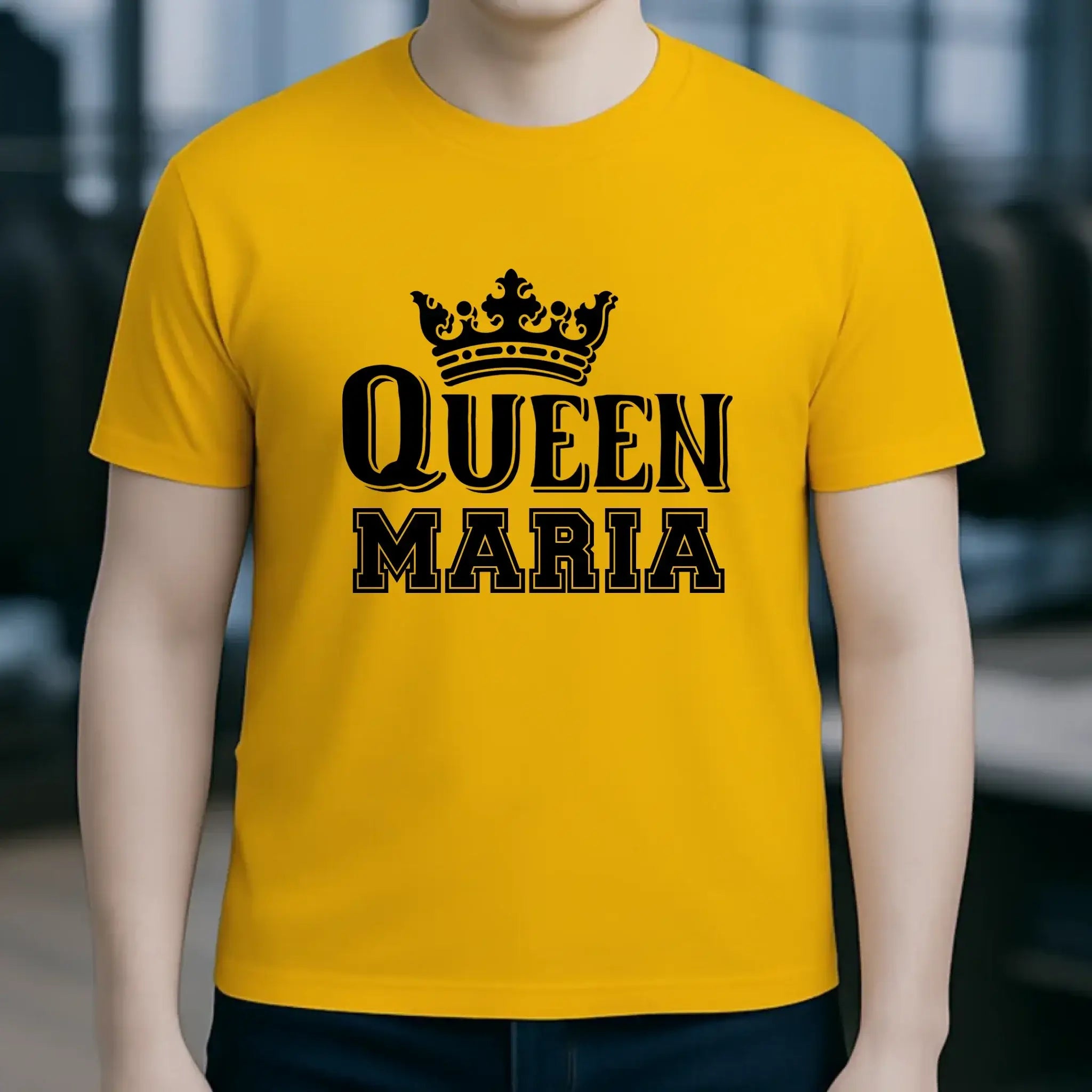 QUEEN + WUNSCHNAME • Unisex Premium T-Shirt XS-5XL aus Bio-Baumwolle für Damen & Herren • Exklusivdesign • personalisiert