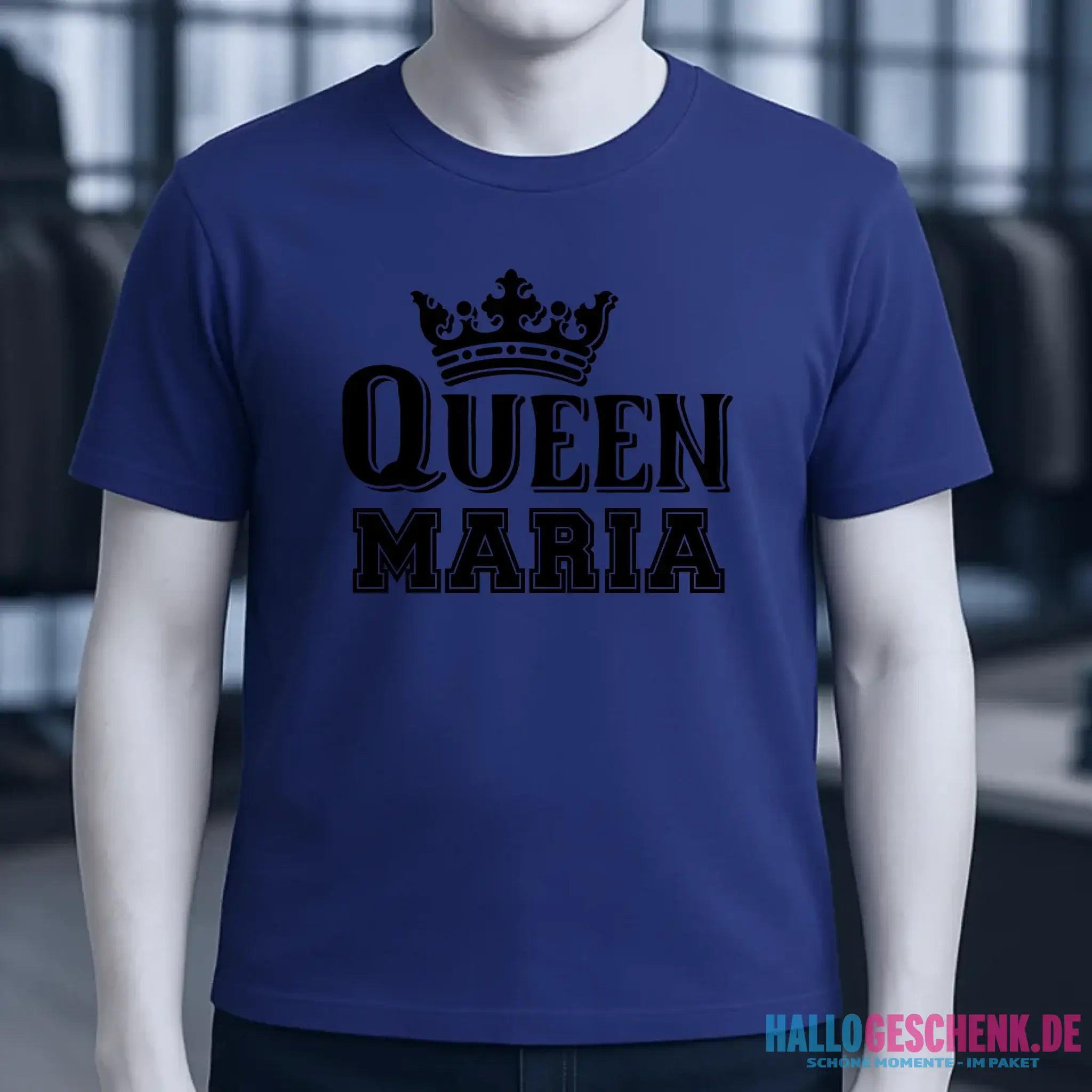 QUEEN + WUNSCHNAME • Unisex Premium T-Shirt XS-5XL aus Bio-Baumwolle für Damen & Herren • Exklusivdesign • personalisiert