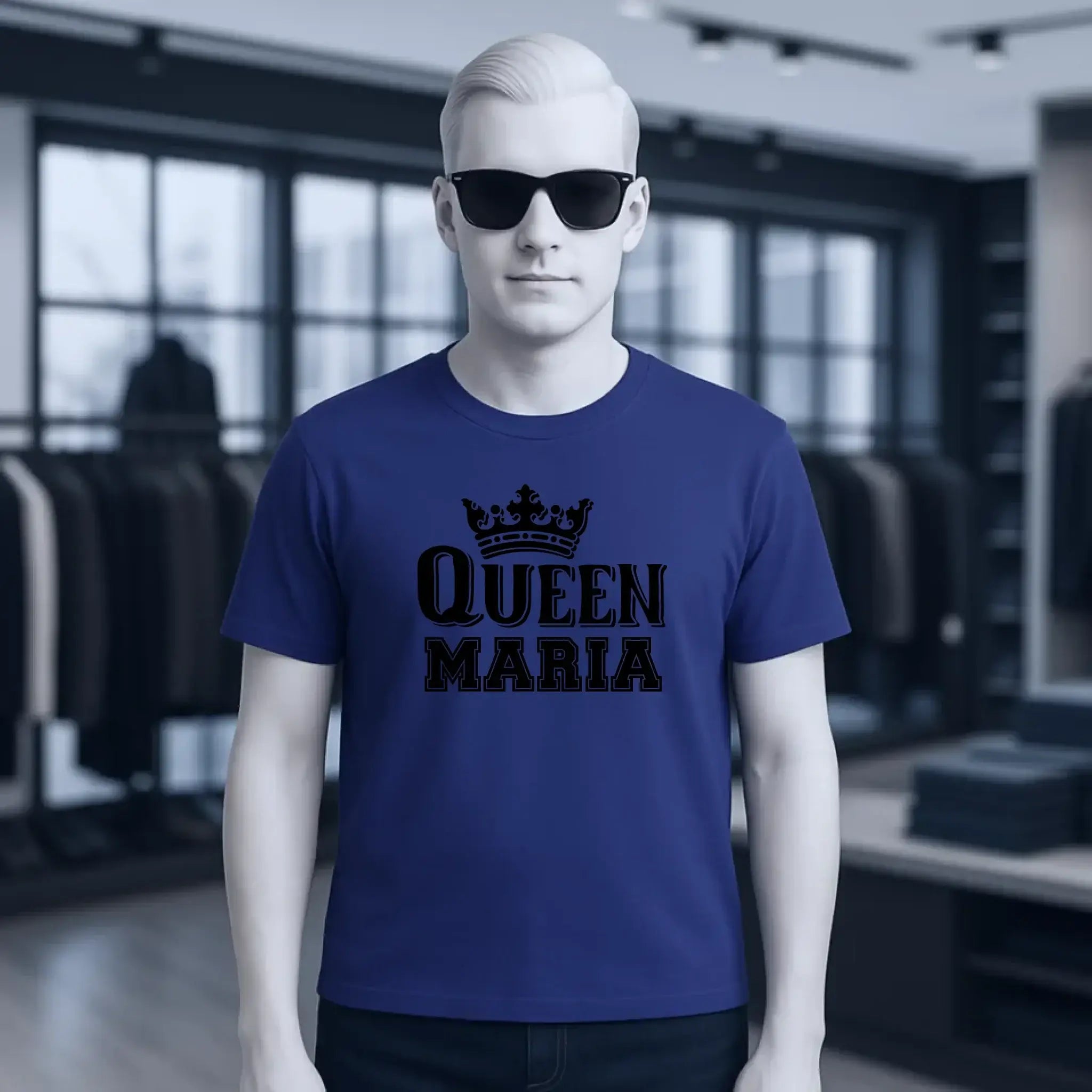 QUEEN + WUNSCHNAME • Unisex Premium T-Shirt XS-5XL aus Bio-Baumwolle für Damen & Herren • Exklusivdesign • personalisiert