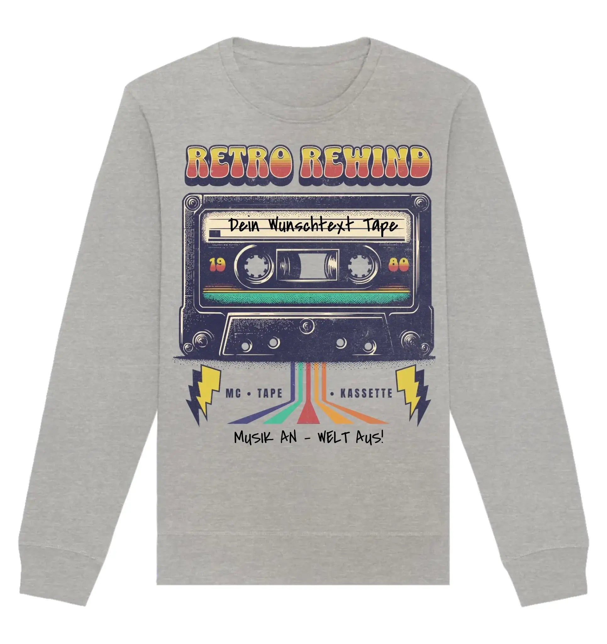 HalloGeschenk.de front-organic-basic-unisex-sweatshirt-c2c1c0-1116x