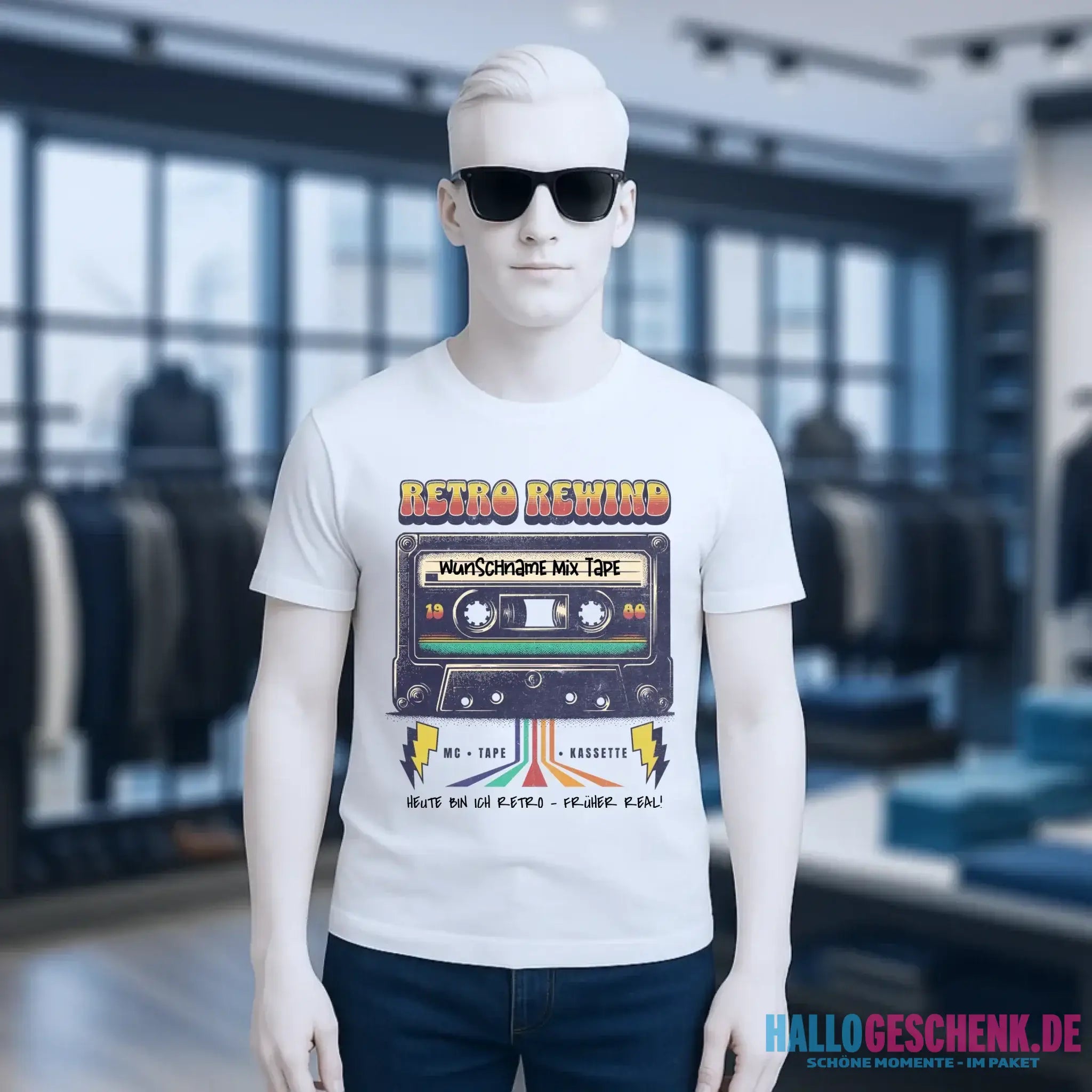T-Shirt White Total HGDE Master
