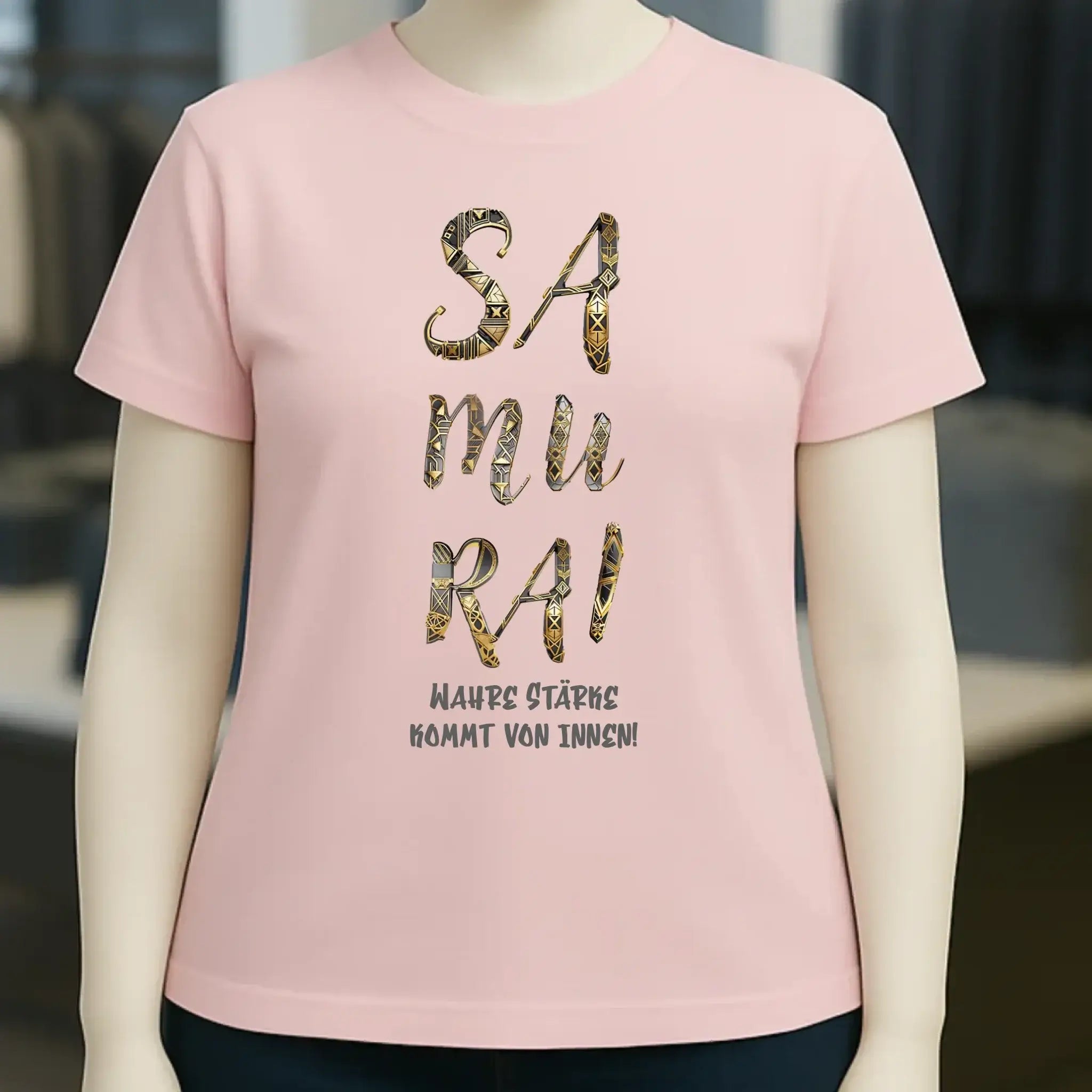 Samurai • Ladies Premium T-Shirt XS-2XL aus Bio-Baumwolle für Damen • Exklusivdesign • personalisiert