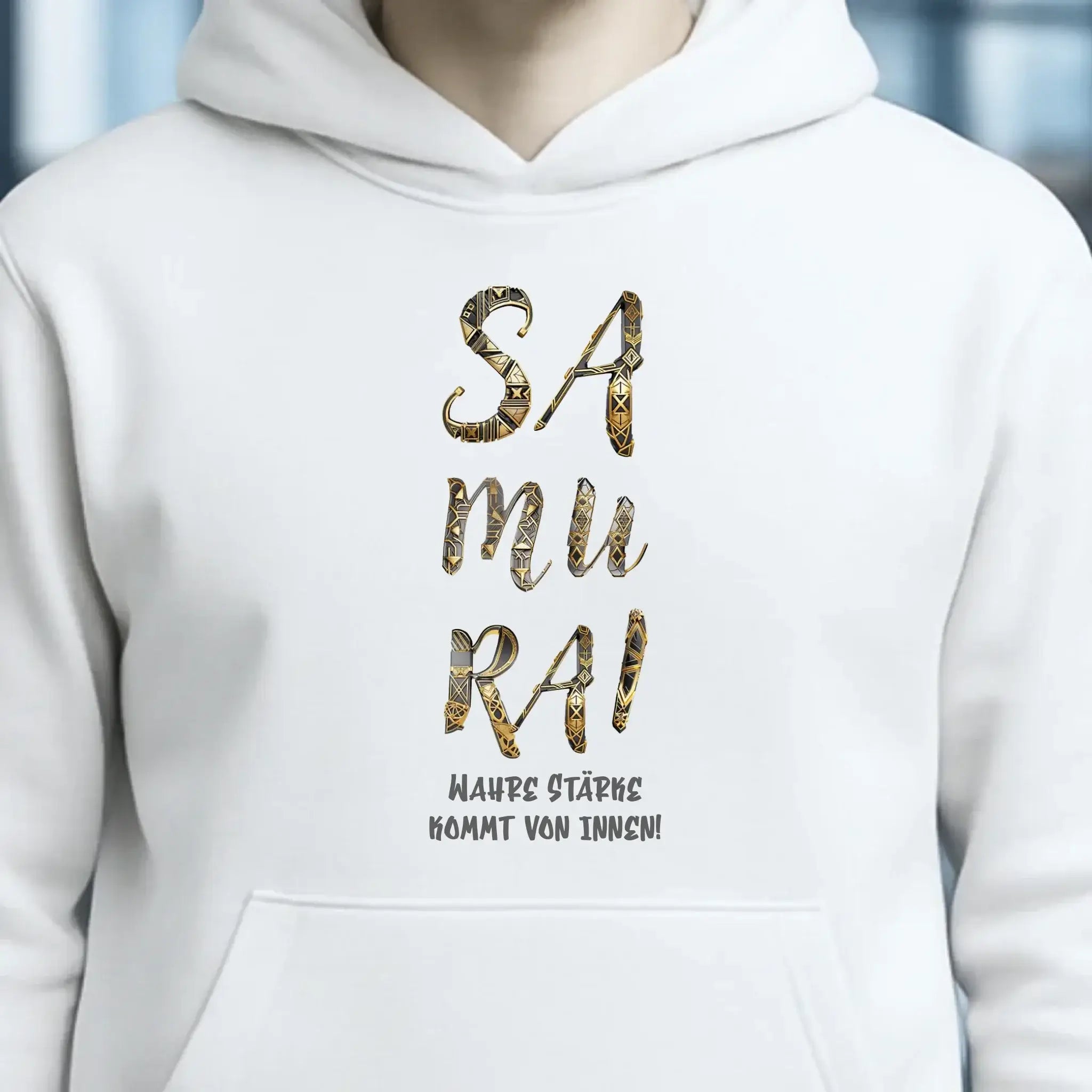 Samurai • Unisex Premium Hoodie XS-5XL aus Bio-Baumwolle für Damen & Herren • Exklusivdesign • personalisiert