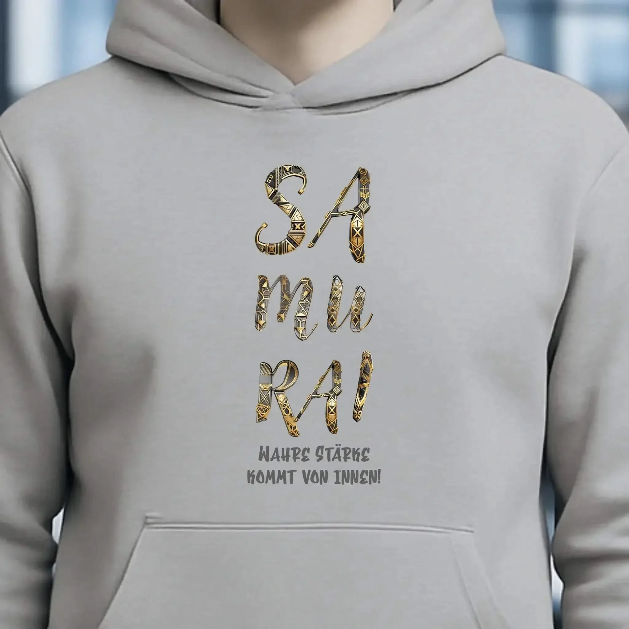 Samurai • Unisex Premium Hoodie XS-5XL aus Bio-Baumwolle für Damen & Herren • Exklusivdesign • personalisiert