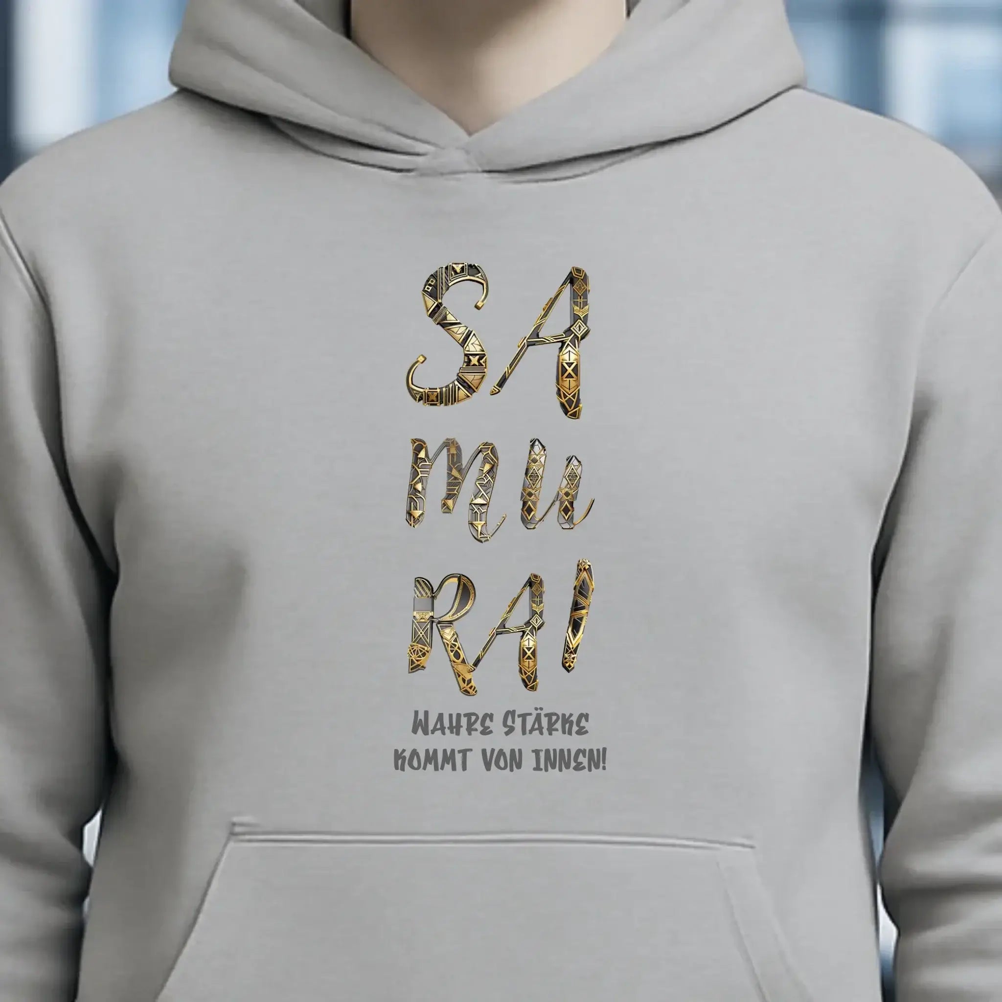 Samurai • Unisex Premium Hoodie XS-5XL aus Bio-Baumwolle für Damen & Herren • Exklusivdesign • personalisiert