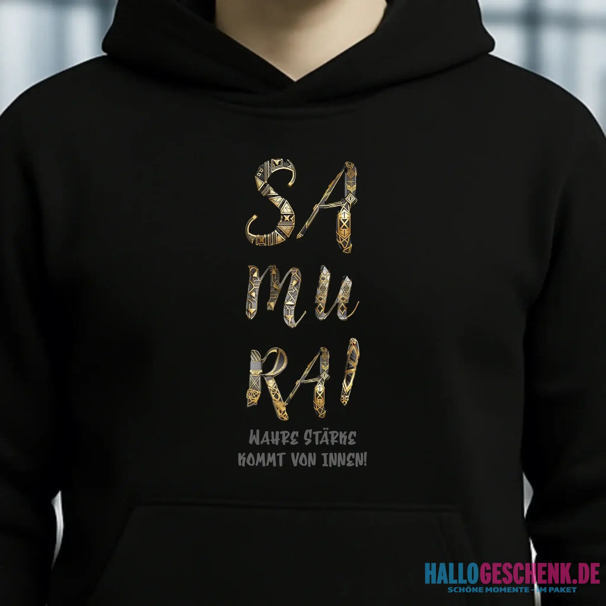 Samurai • Unisex Premium Hoodie XS-5XL aus Bio-Baumwolle für Damen & Herren • Exklusivdesign • personalisiert