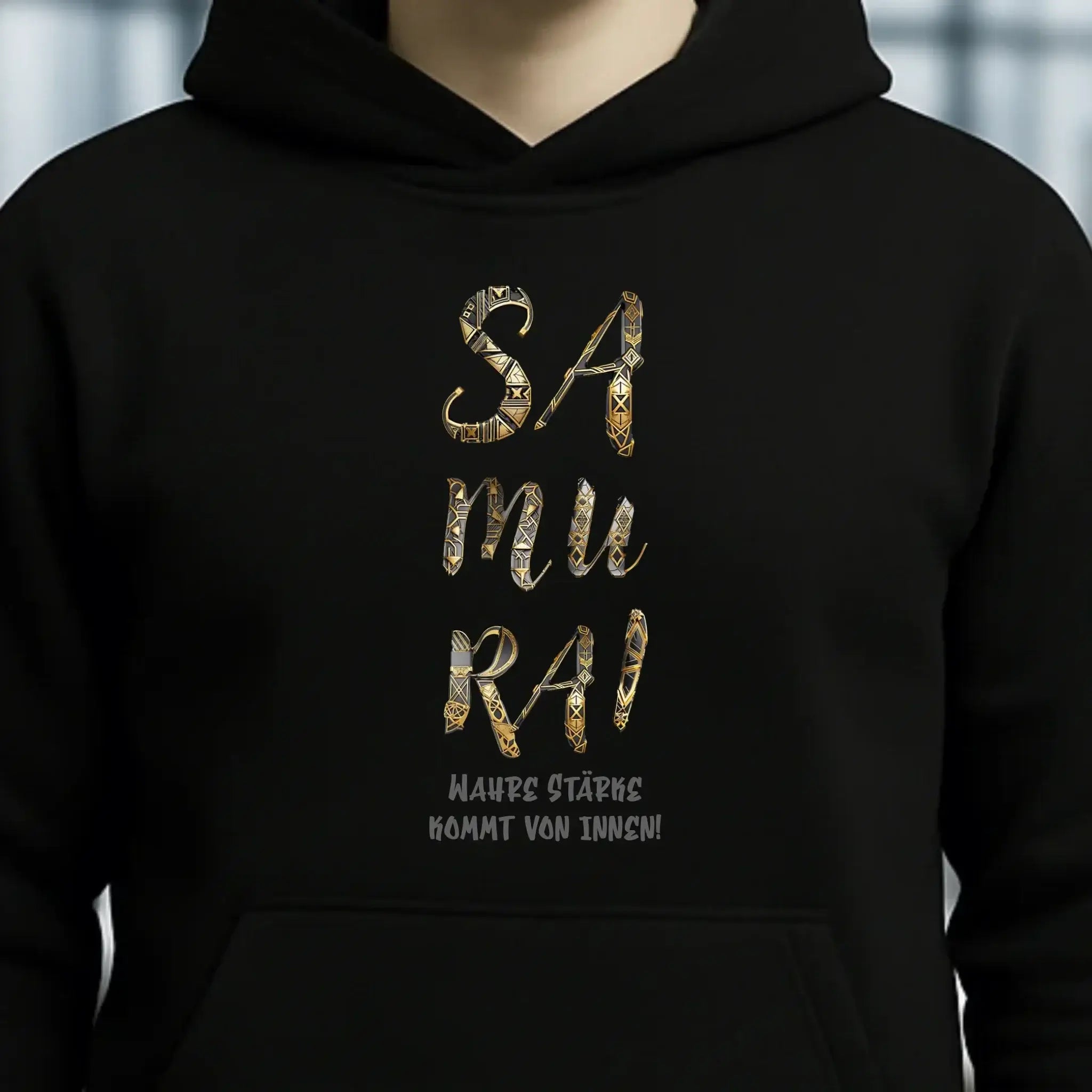 Samurai • Unisex Premium Hoodie XS-5XL aus Bio-Baumwolle für Damen & Herren • Exklusivdesign • personalisiert