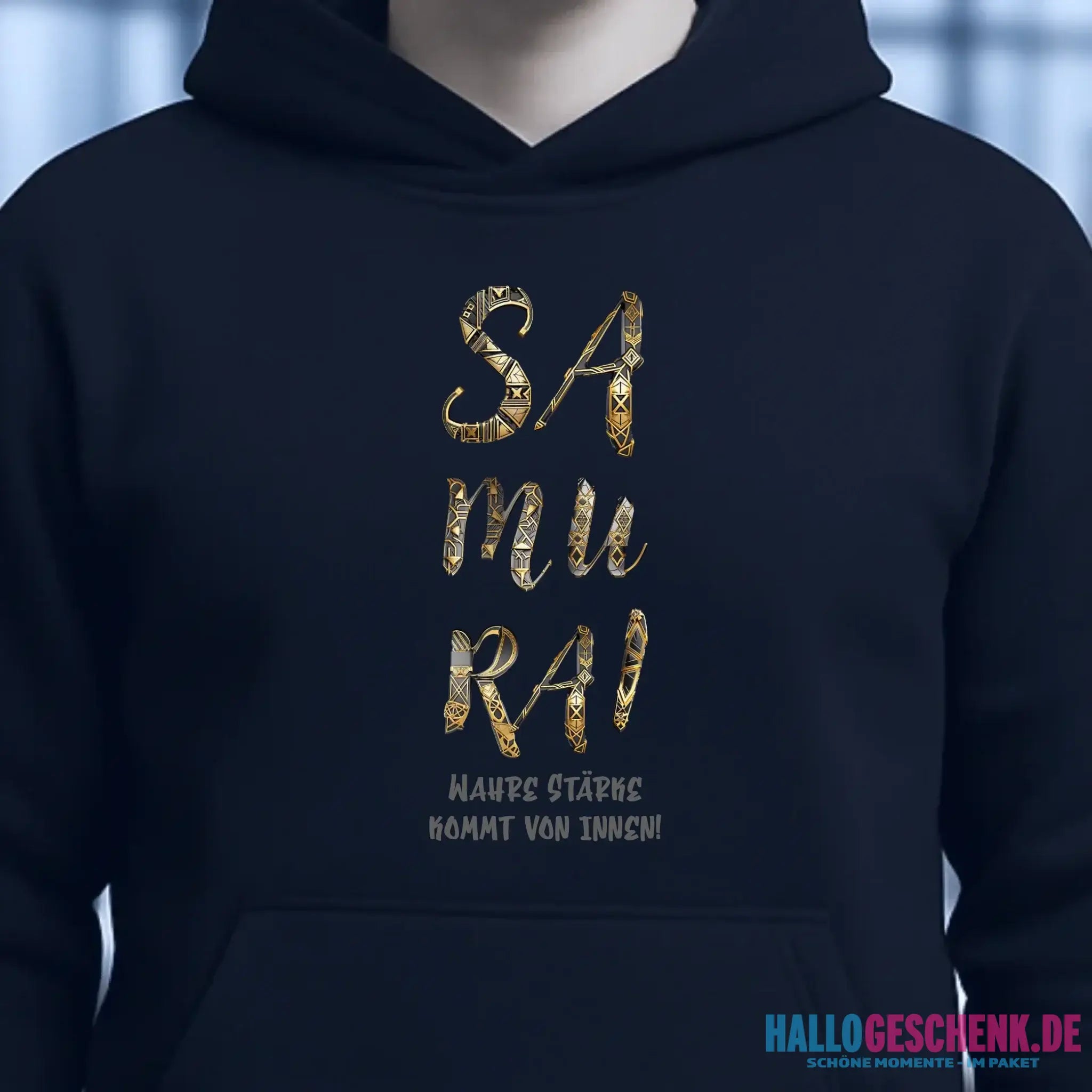 Samurai • Unisex Premium Hoodie XS-5XL aus Bio-Baumwolle für Damen & Herren • Exklusivdesign • personalisiert