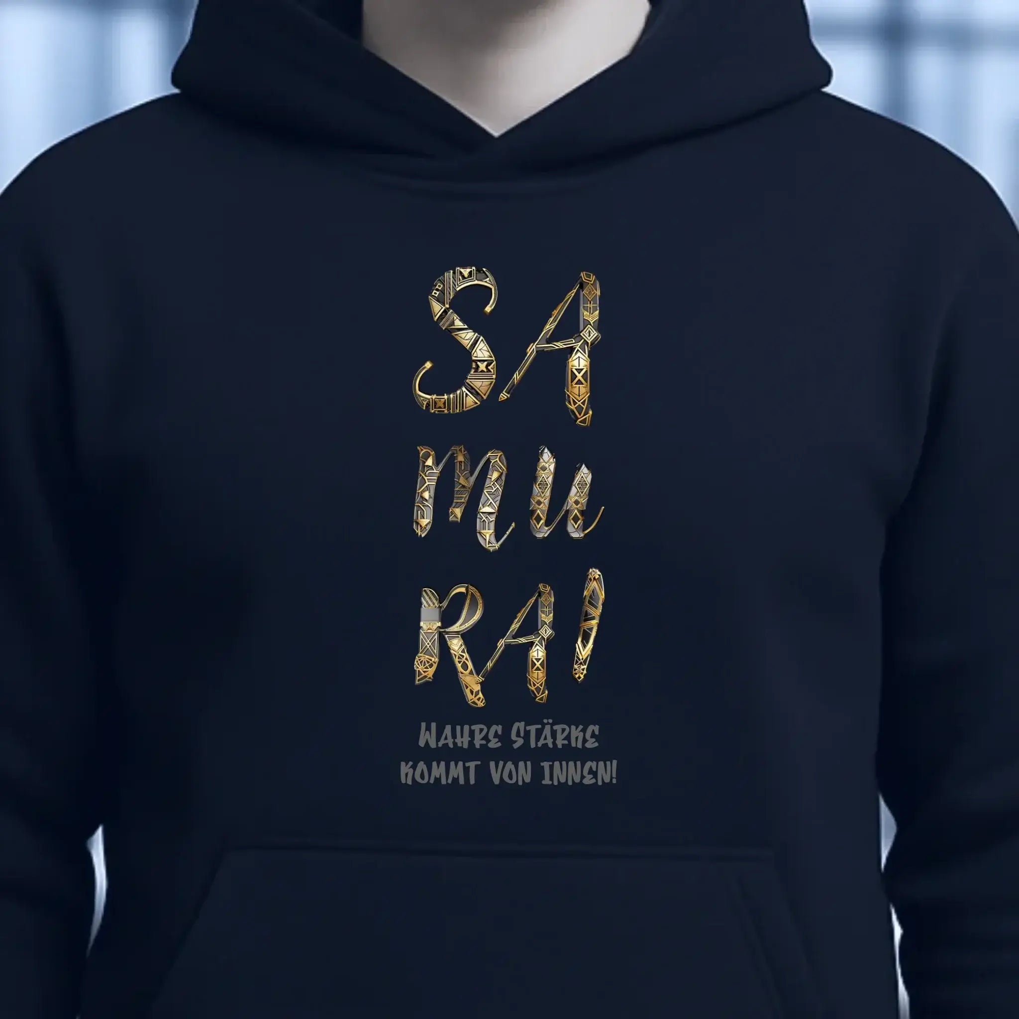 Samurai • Unisex Premium Hoodie XS-5XL aus Bio-Baumwolle für Damen & Herren • Exklusivdesign • personalisiert