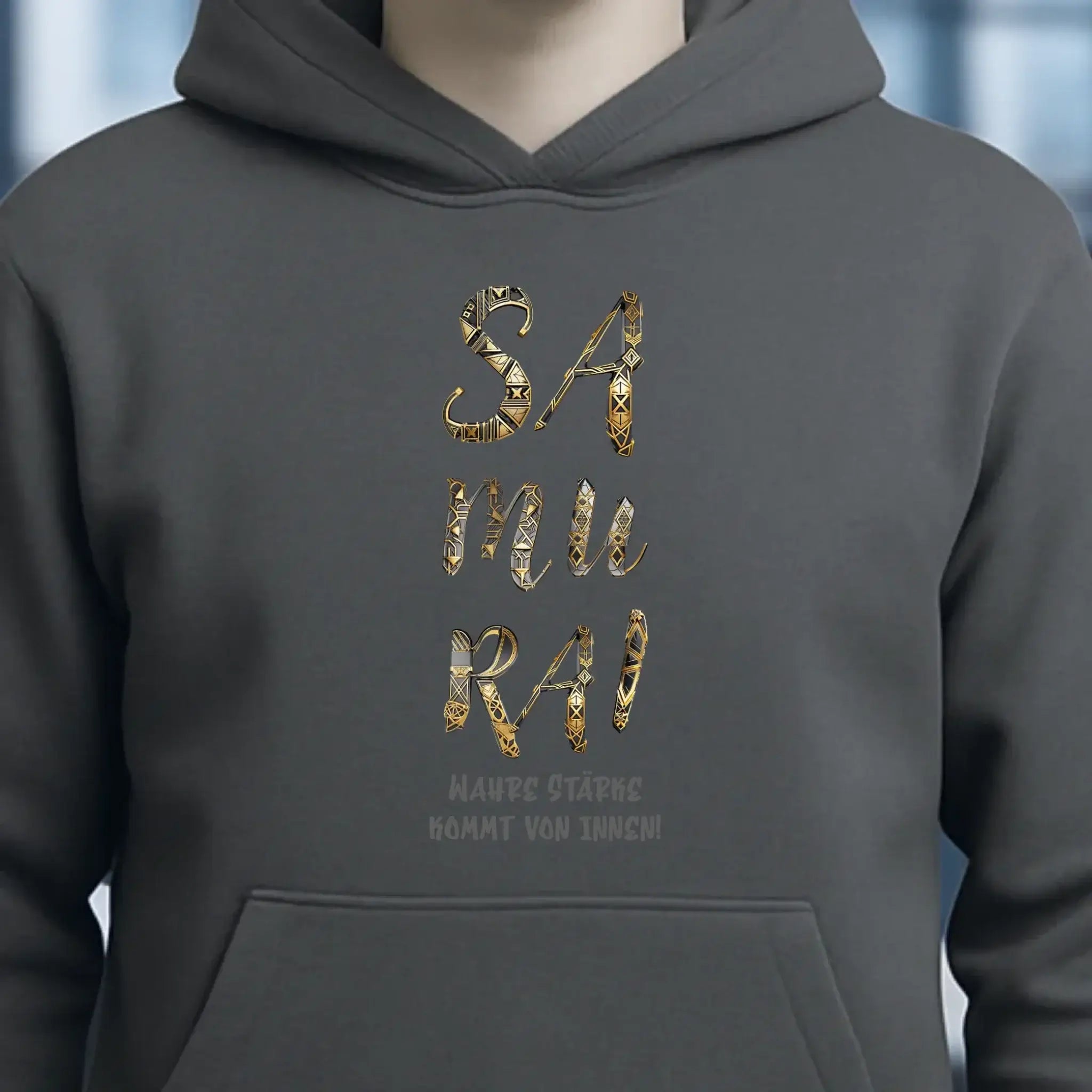 Samurai • Unisex Premium Hoodie XS-5XL aus Bio-Baumwolle für Damen & Herren • Exklusivdesign • personalisiert