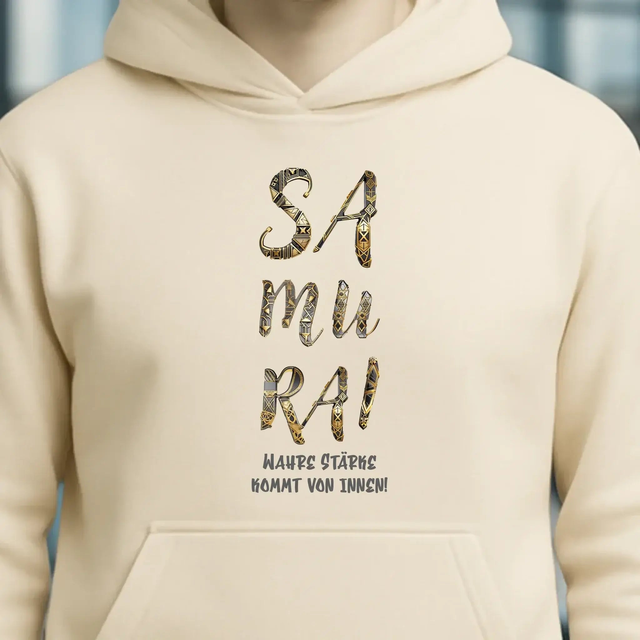 Samurai • Unisex Premium Hoodie XS-5XL aus Bio-Baumwolle für Damen & Herren • Exklusivdesign • personalisiert