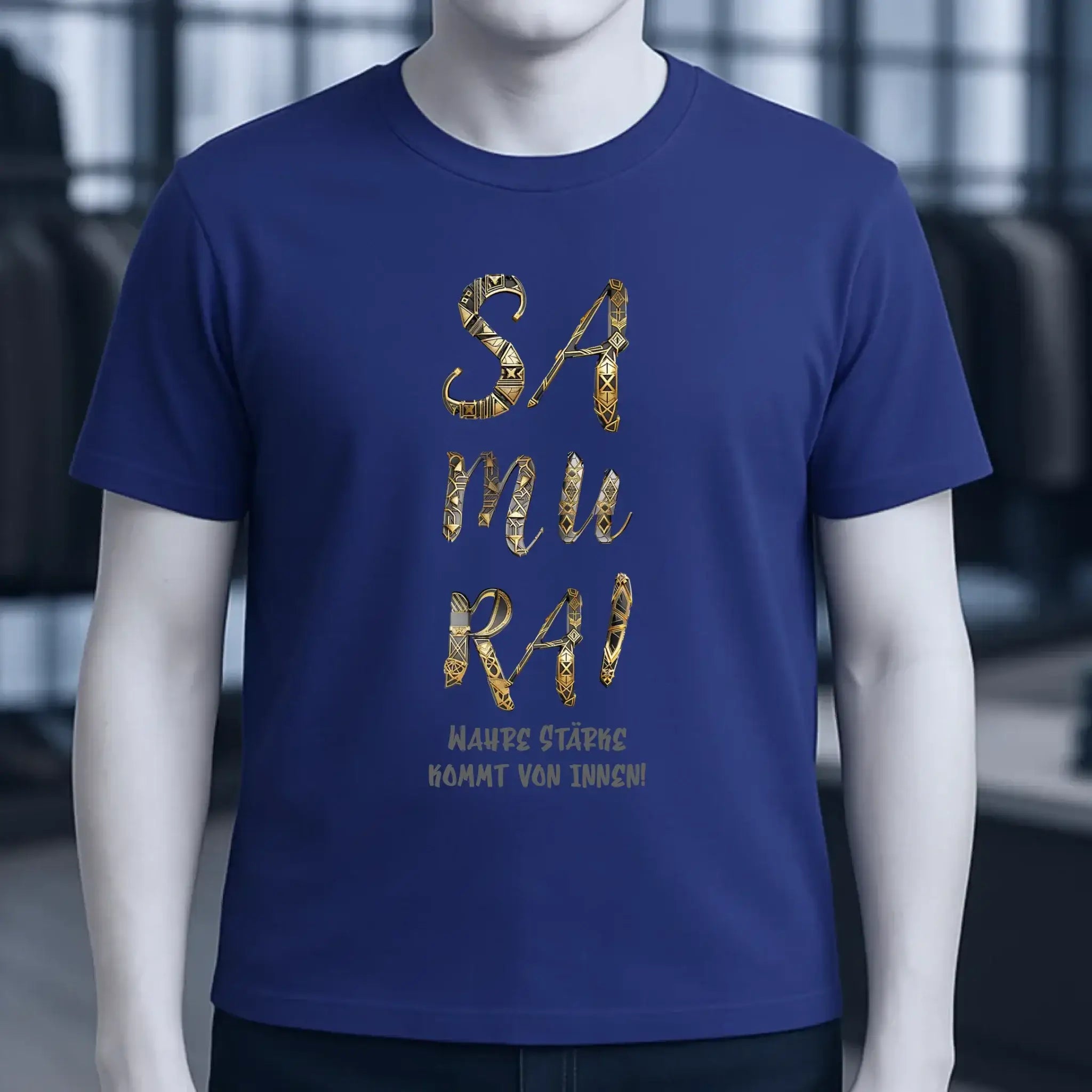 Samurai • Unisex Premium T-Shirt XS-5XL aus Bio-Baumwolle für Damen & Herren • Exklusivdesign • personalisiert