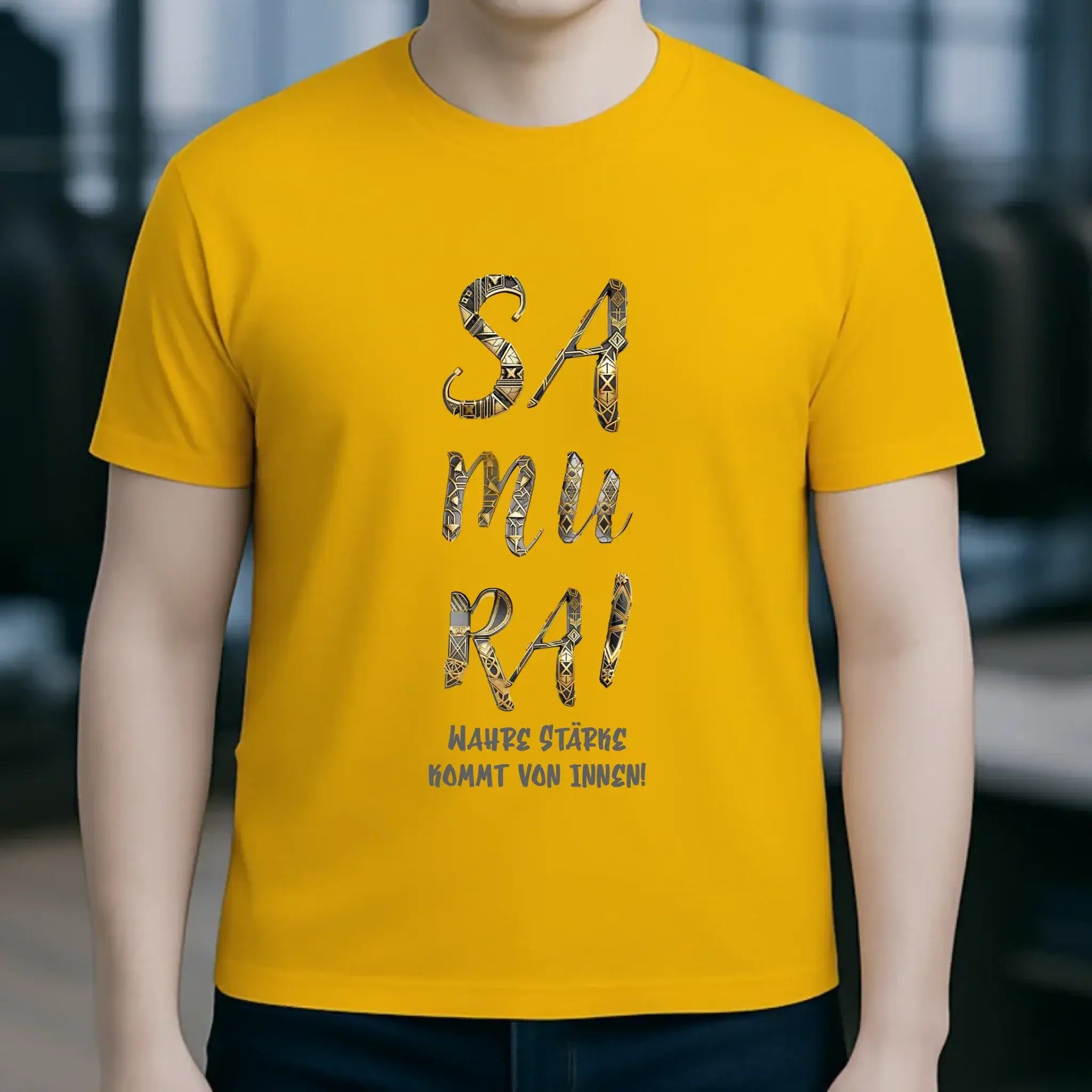 Samurai • Unisex Premium T-Shirt XS-5XL aus Bio-Baumwolle für Damen & Herren • Exklusivdesign • personalisiert