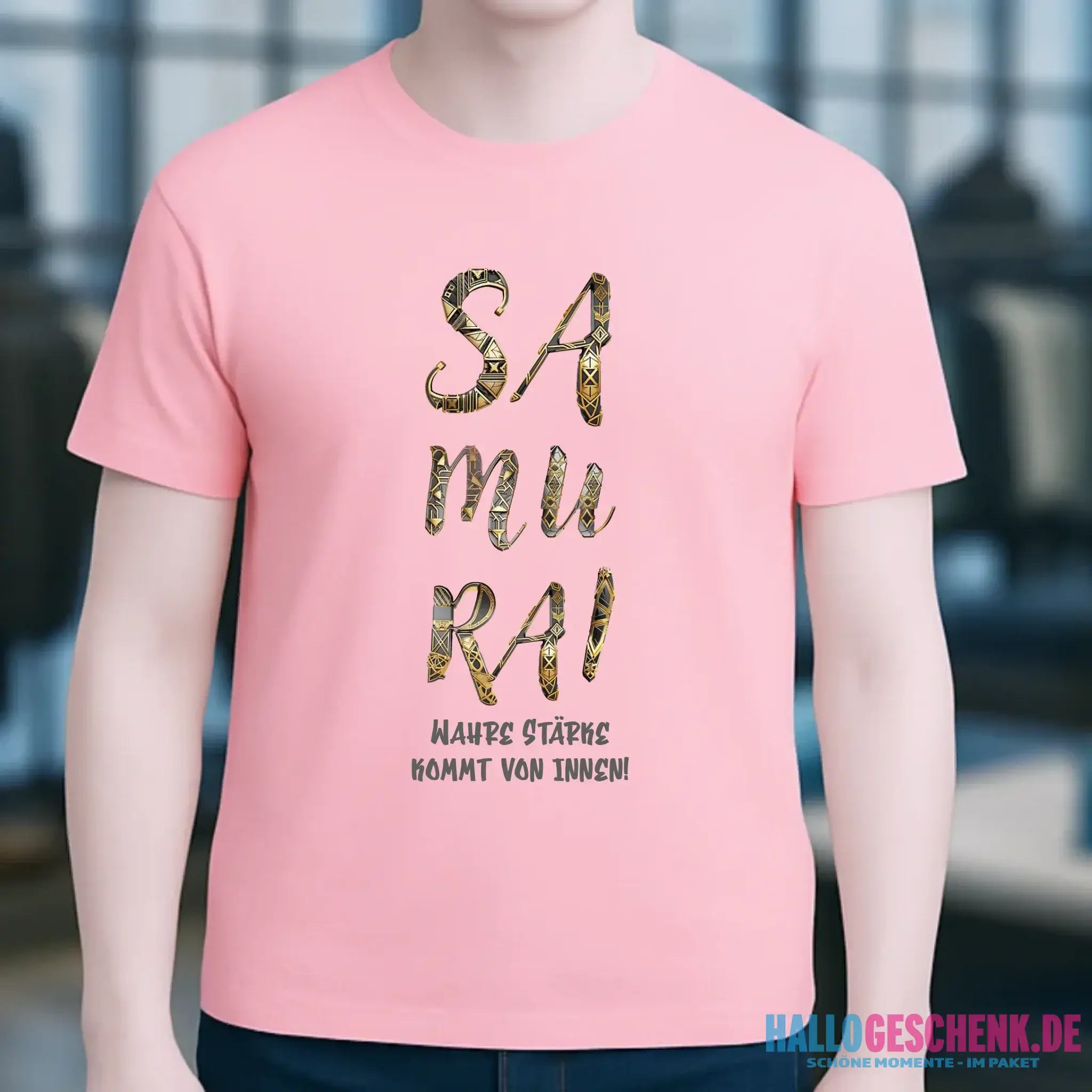 Samurai • Unisex Premium T-Shirt XS-5XL aus Bio-Baumwolle für Damen & Herren • Exklusivdesign • personalisiert