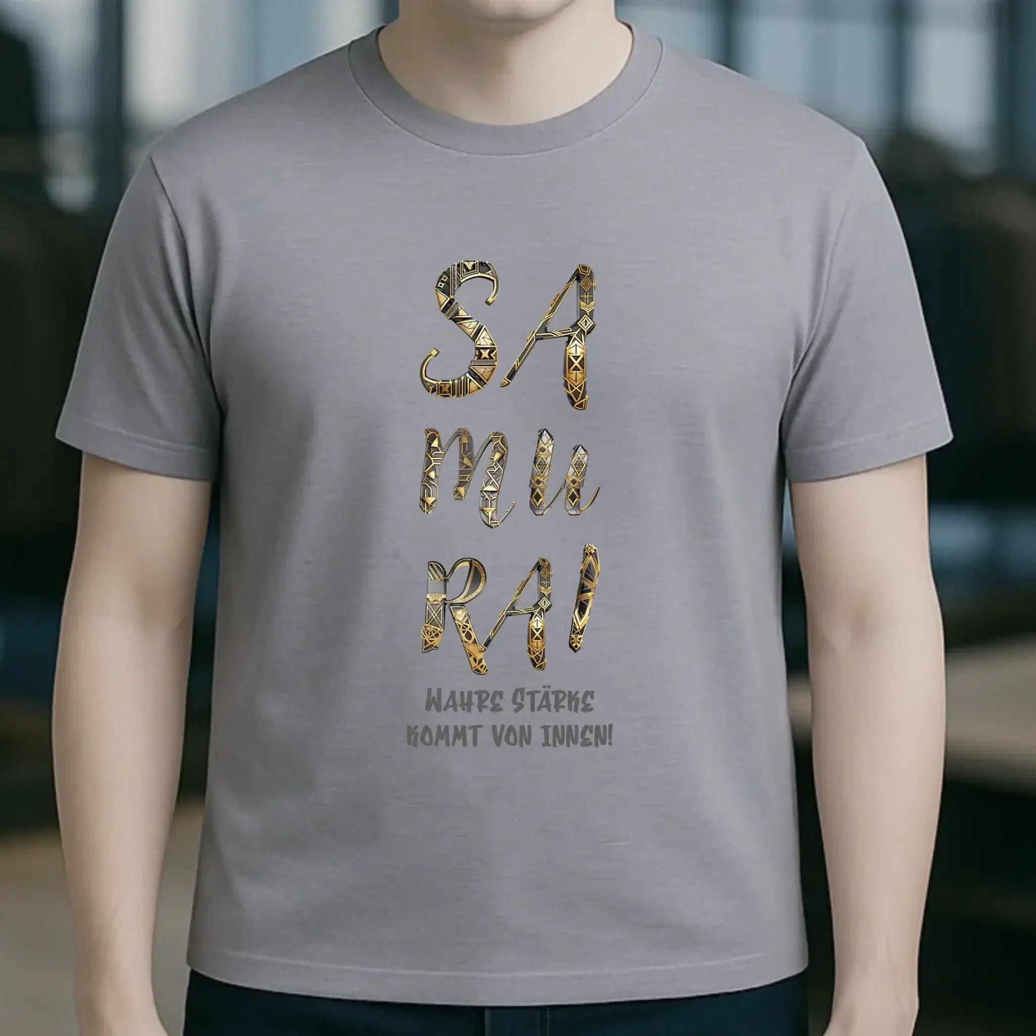 Samurai • Unisex Premium T-Shirt XS-5XL aus Bio-Baumwolle für Damen & Herren • Exklusivdesign • personalisiert