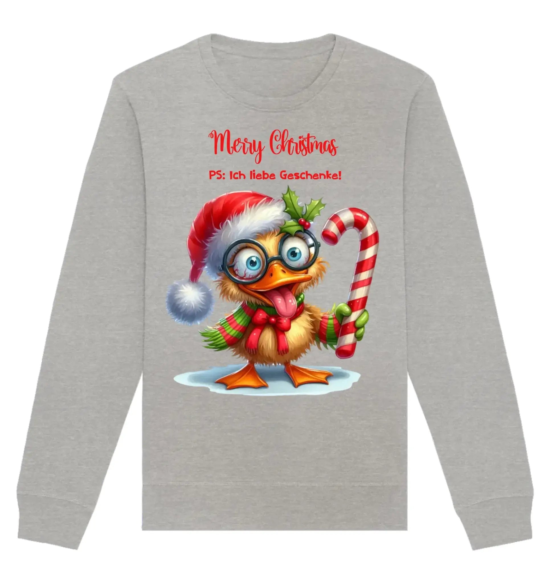 HalloGeschenk.de front-organic-basic-unisex-sweatshirt-c2c1c0-1116x