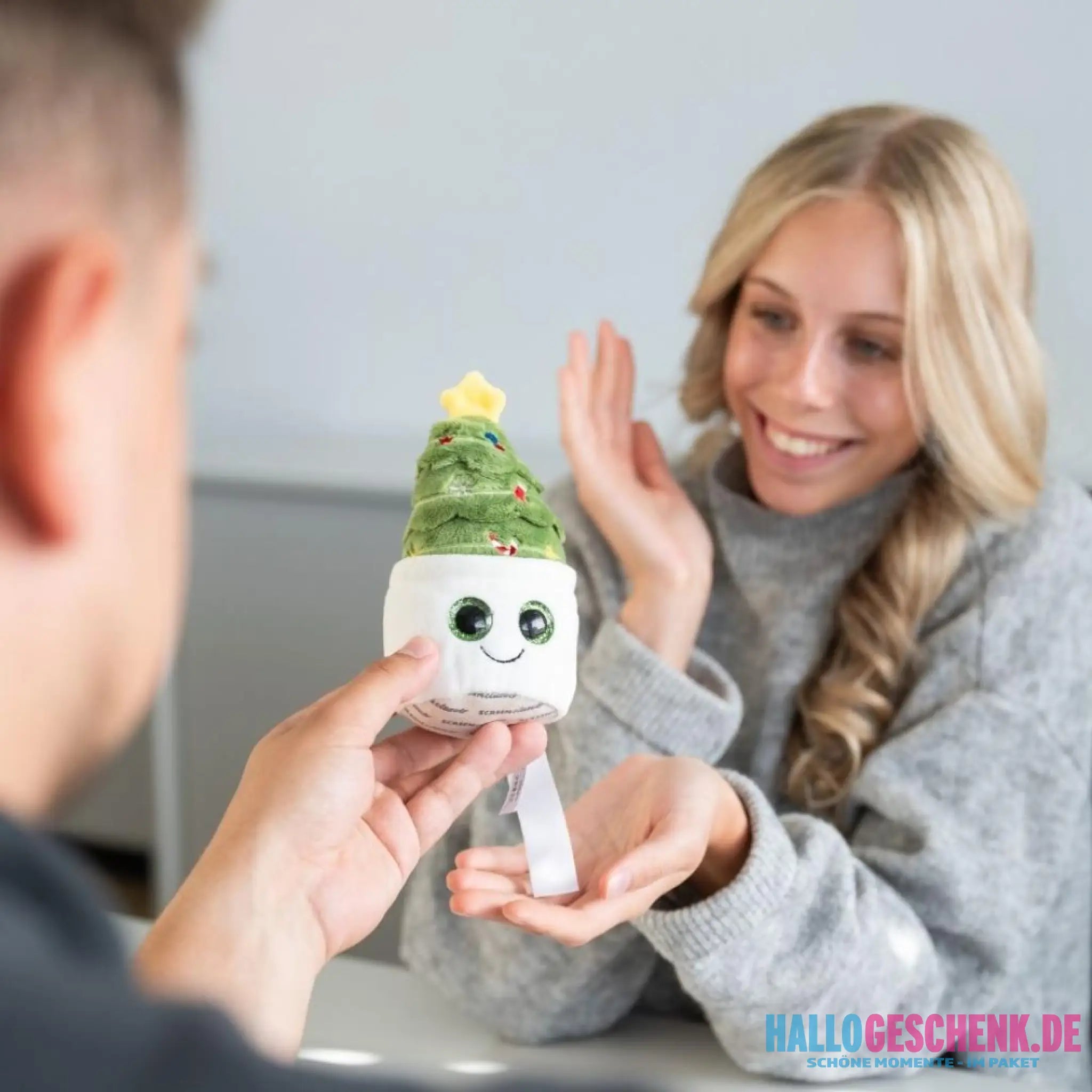 Schmoozies® Displayreiniger Evergreenies® „Tannenbaum“ • das perfekte Wichtelgeschenk - Displayreiniger