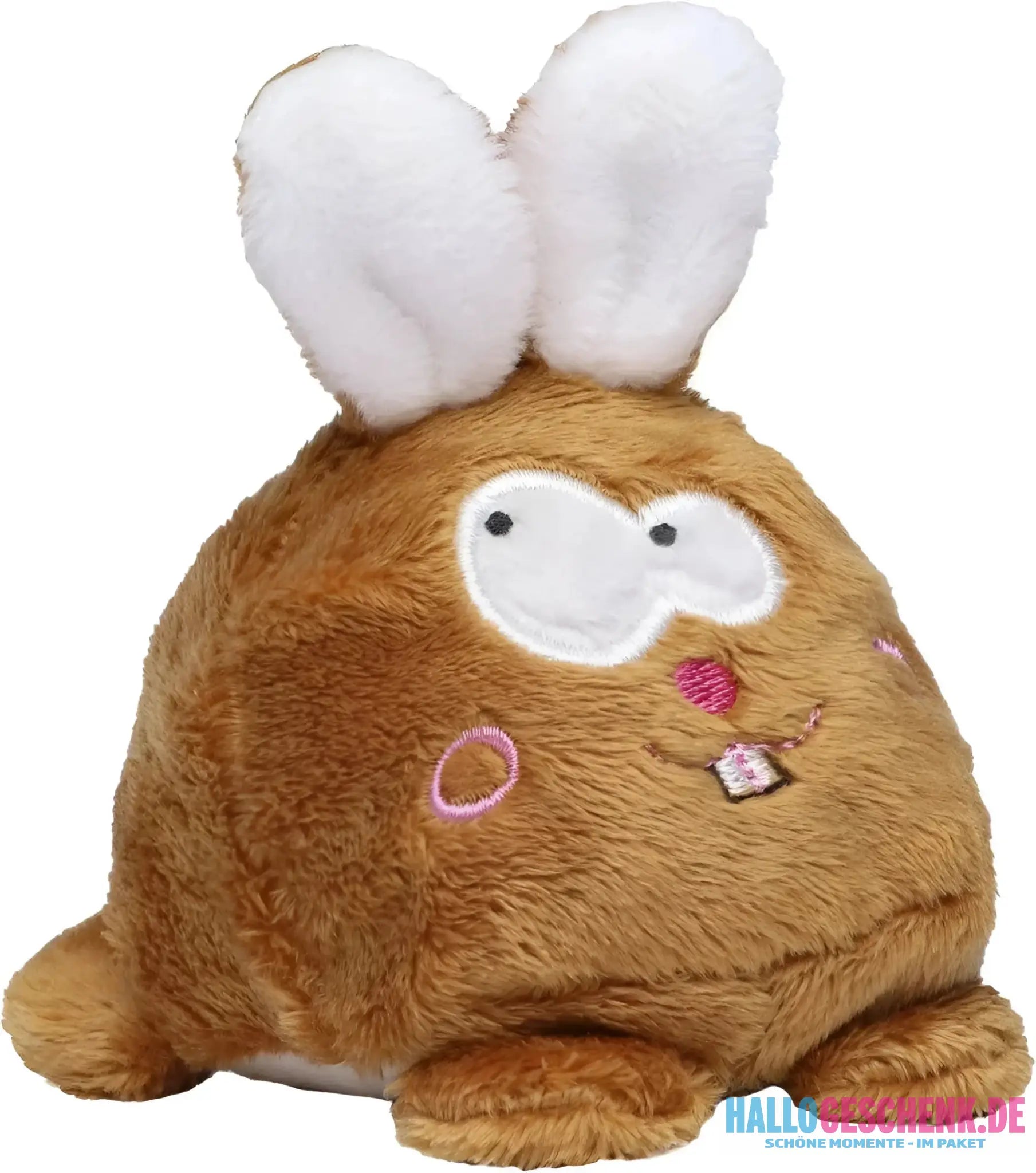 Plüsch Hase mit Mikrofaser-Unterseite zur Reinigung von glatten Oberflächen z.B. Display