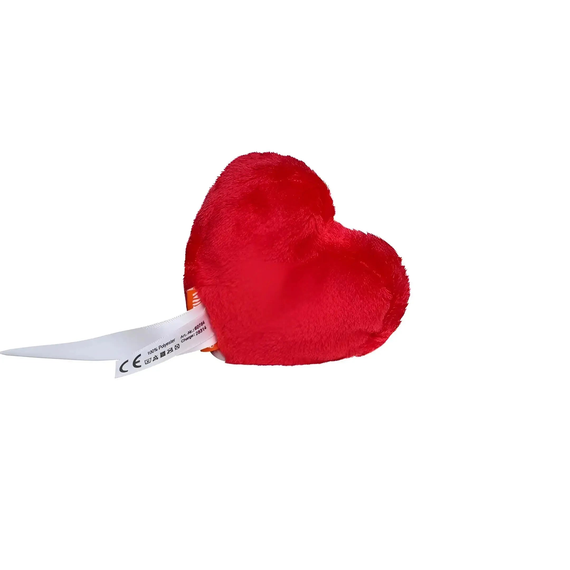 Herz mit Microfaser-Unterseite zur Reinigung von glatten Oberflächen z.B. Display