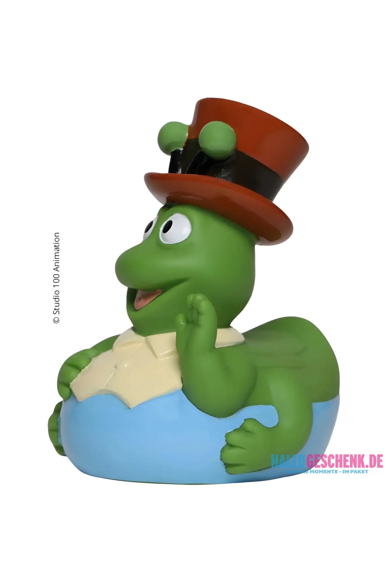 Schnabels® Badeente „Grashüpfer Flip“ von Biene Maja mit Geschenkverpackung - Badeenten