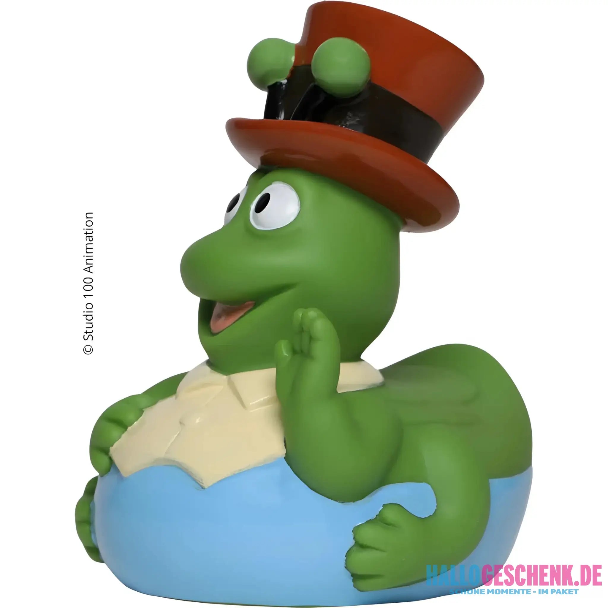 Schnabels® Badeente „Grashüpfer Flip“ von Biene Maja mit Geschenkverpackung - Badeenten