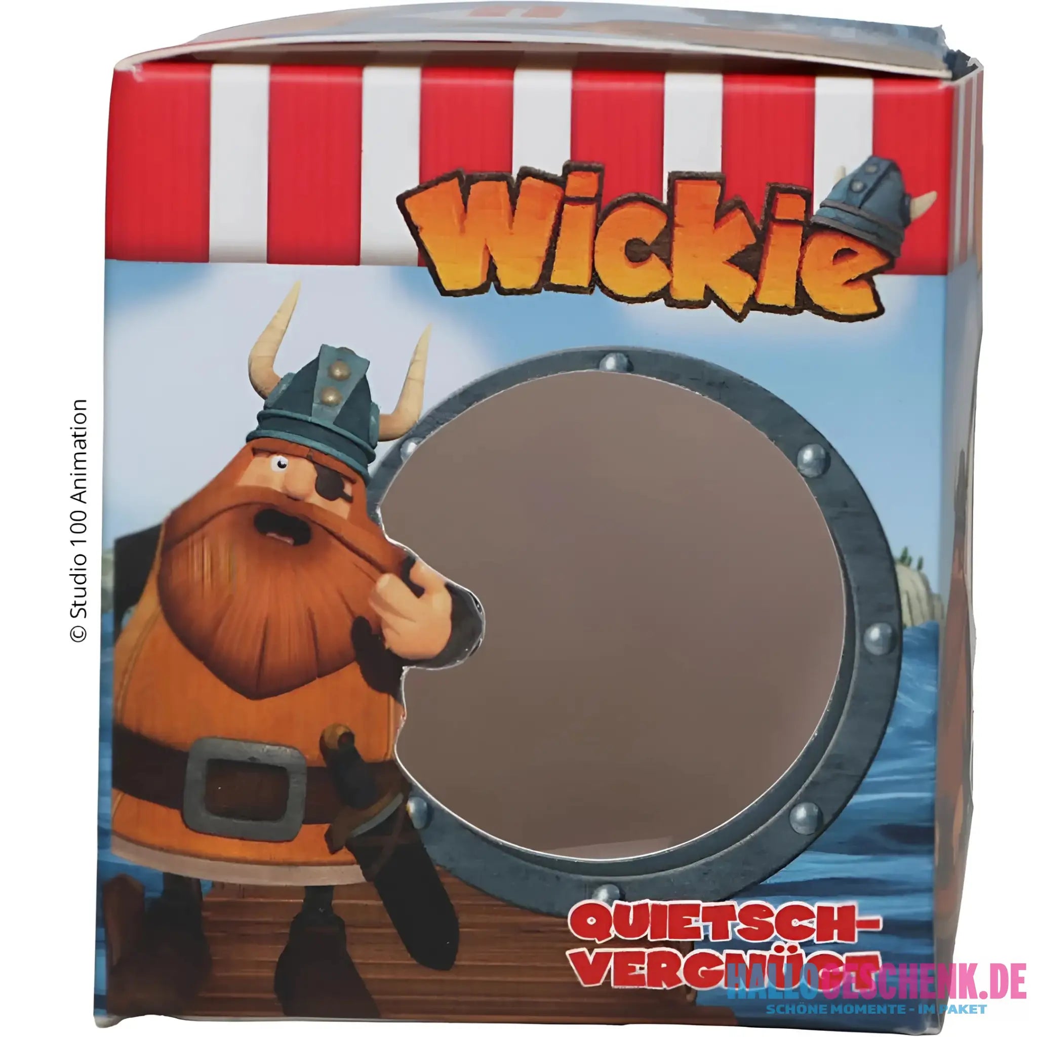 Schnabels® Badeente „Halvar“ von ’Wickie’ mit Geschenkverpackung 🛁🪓🎁 - Badeenten