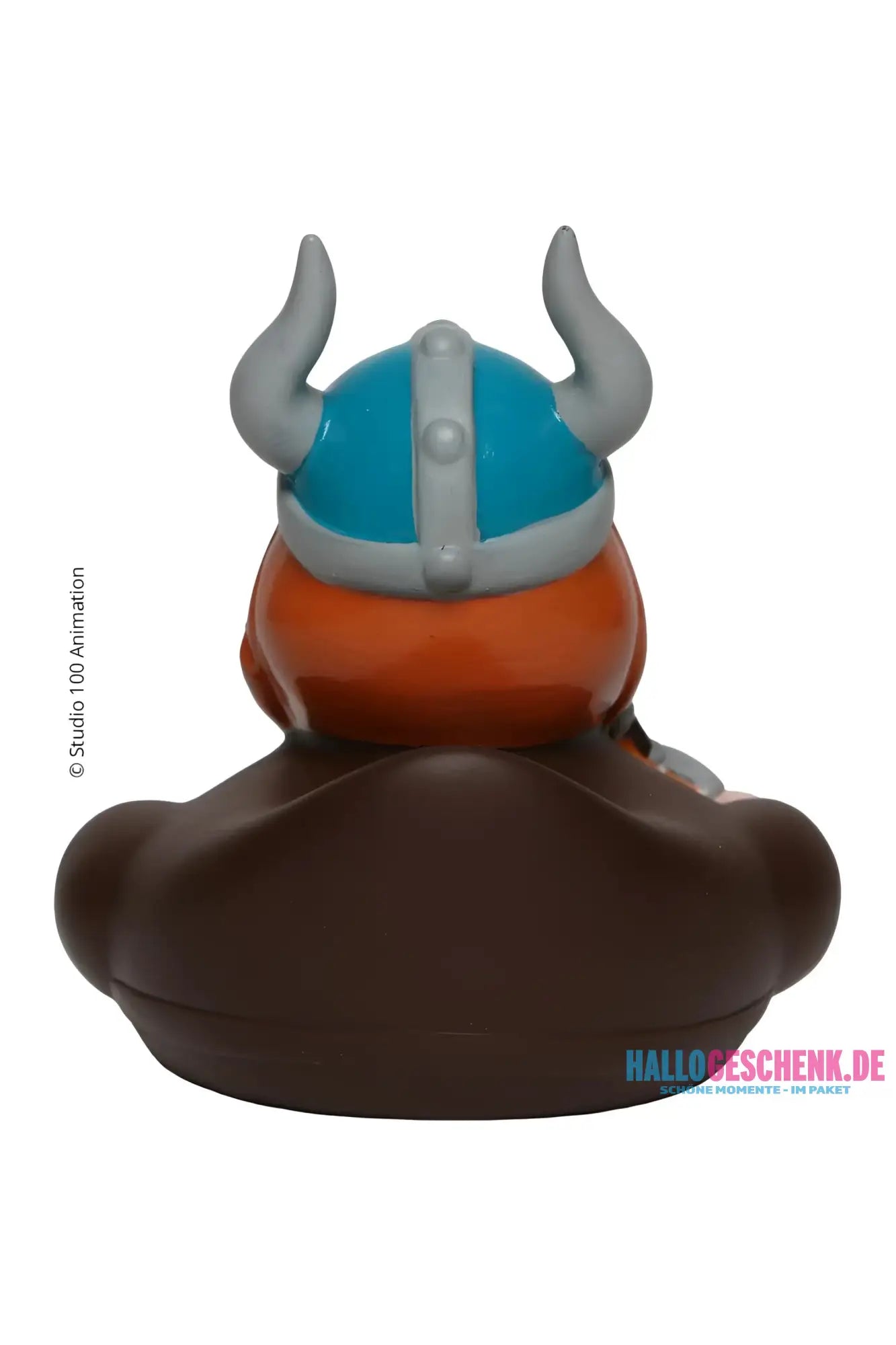 Schnabels® Badeente „Halvar“ von ’Wickie’ mit Geschenkverpackung 🛁🪓🎁 - Badeenten