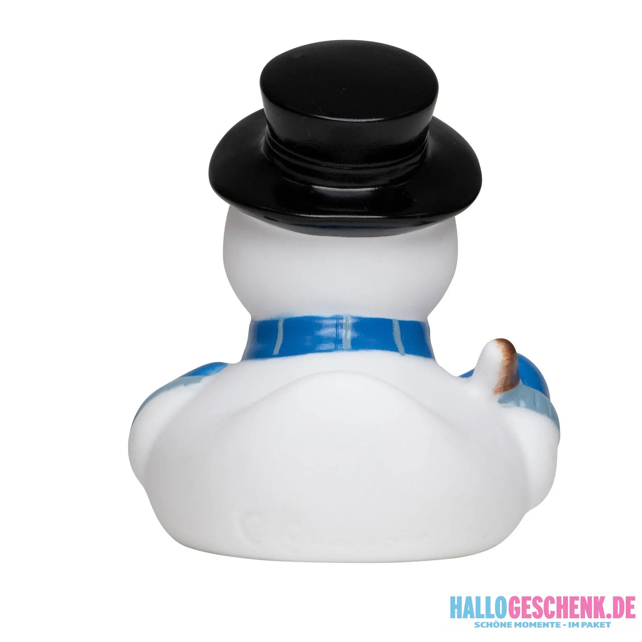 Schneemann • Schnee-Ente • Quietsche-Ente / Badeente