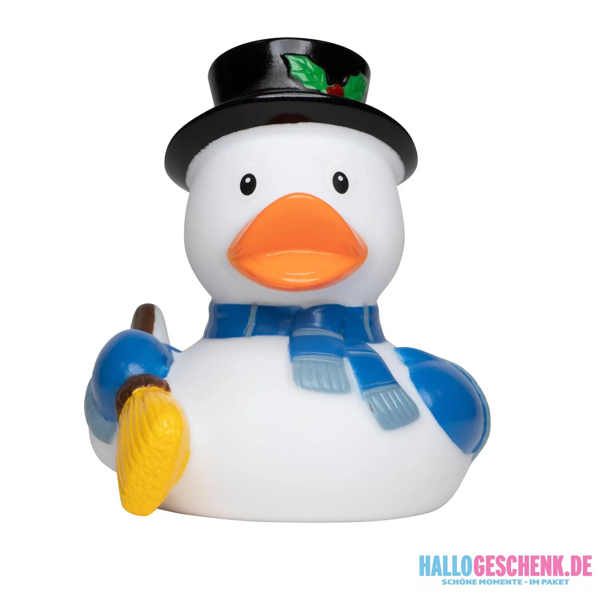 Schneemann • Schnee-Ente • Quietsche-Ente / Badeente