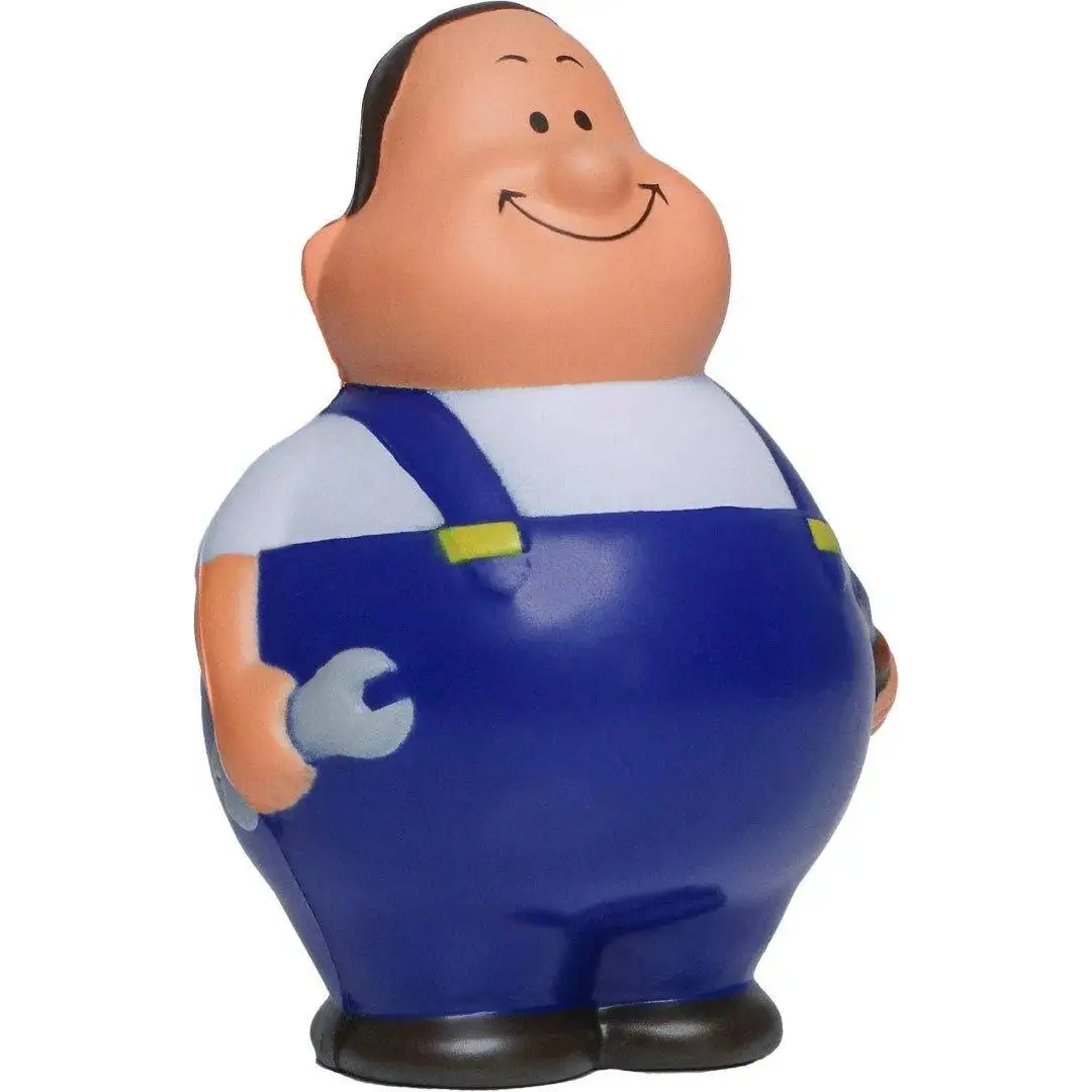 Schrauber Bert in 4 Farben erhältlich Anti-Stress-Quetsch-Figur