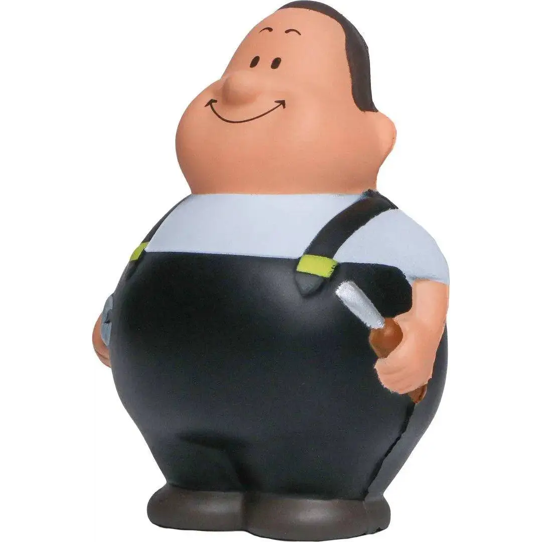 Schrauber Bert in 4 Farben erhältlich Anti-Stress-Quetsch-Figur