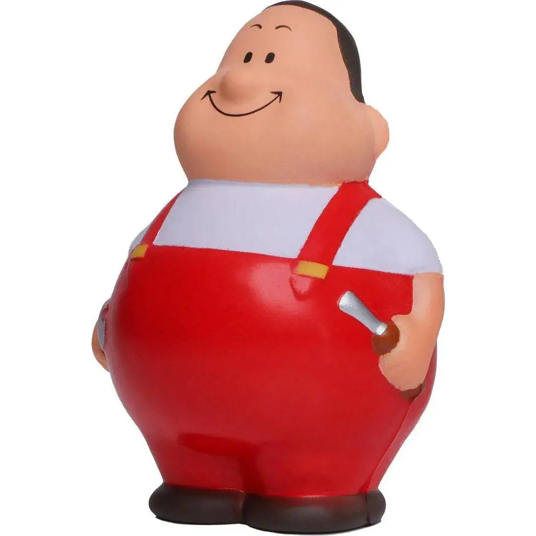 Schrauber Bert in 4 Farben erhältlich Anti-Stress-Quetsch-Figur