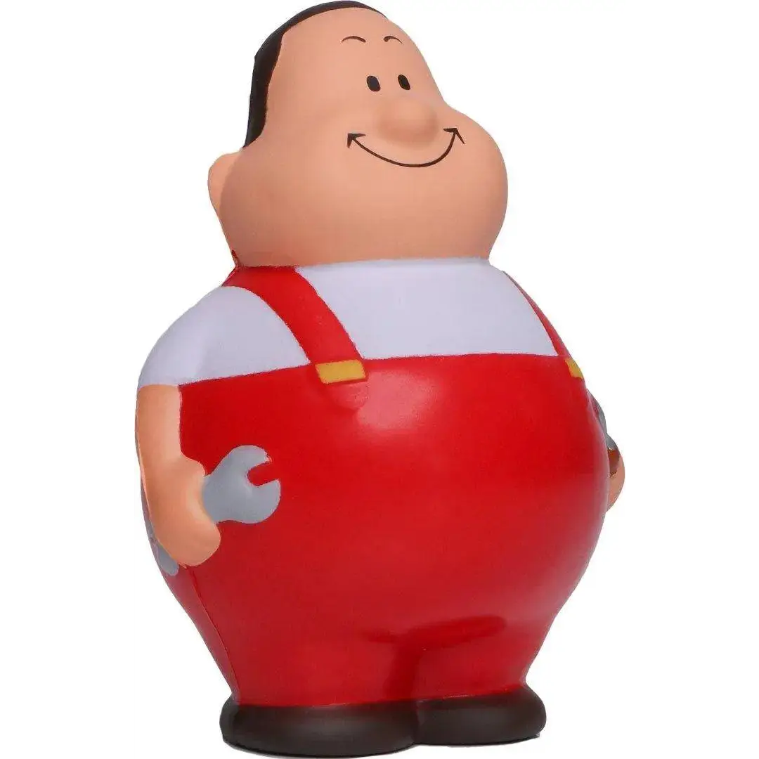 Schrauber Bert in 4 Farben erhältlich Anti-Stress-Quetsch-Figur