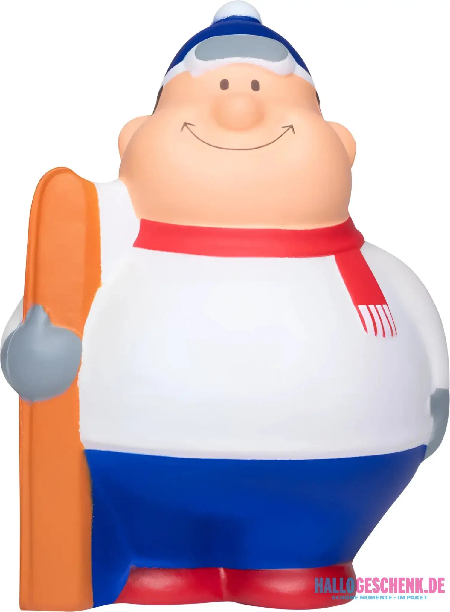 Ski Bert • Anti-Stress-Figur • Quetschfigur
