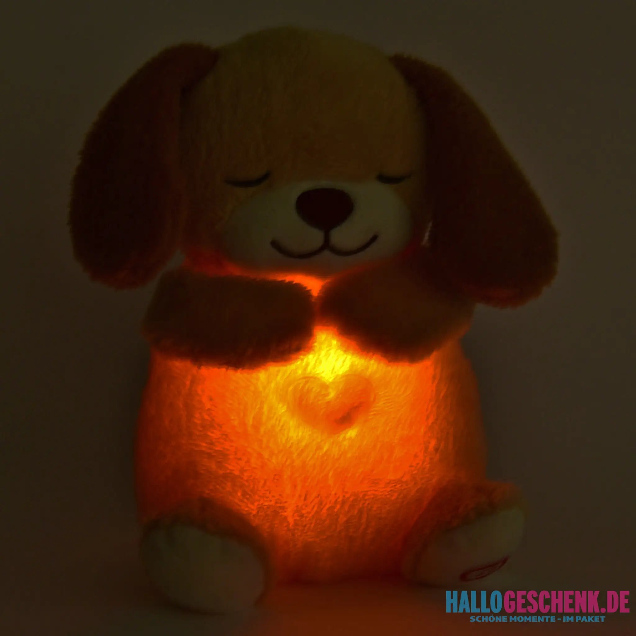 Sleep and Snuggle • Atmender Schlafhund • Hund • Schlafhilfe • Kinder • Schlaftier