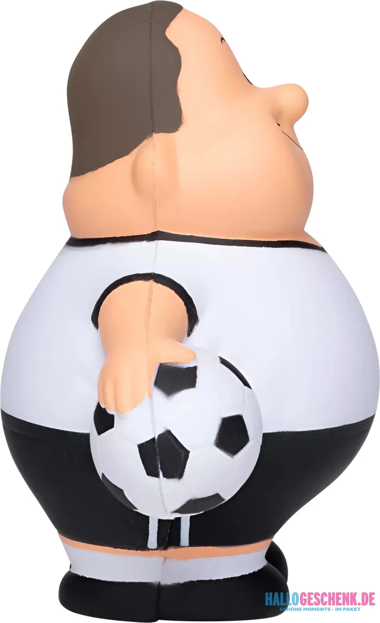 Soccer Bert + Fußball • Geschenkset • Quetschfigur • Anti-Stress-Figur