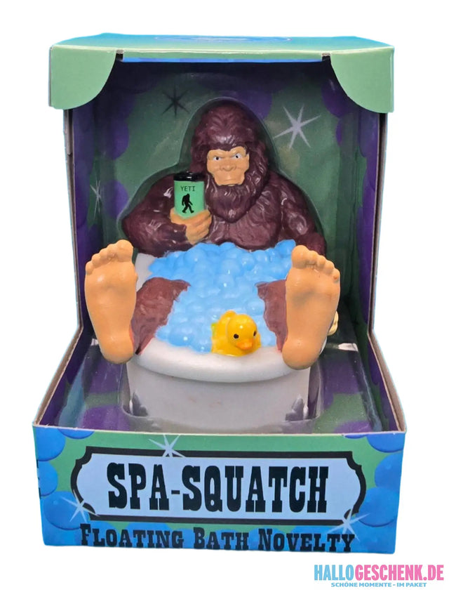 SPA-SQUATCH • Gummiente • offizielles Produkt von CelebriDucks