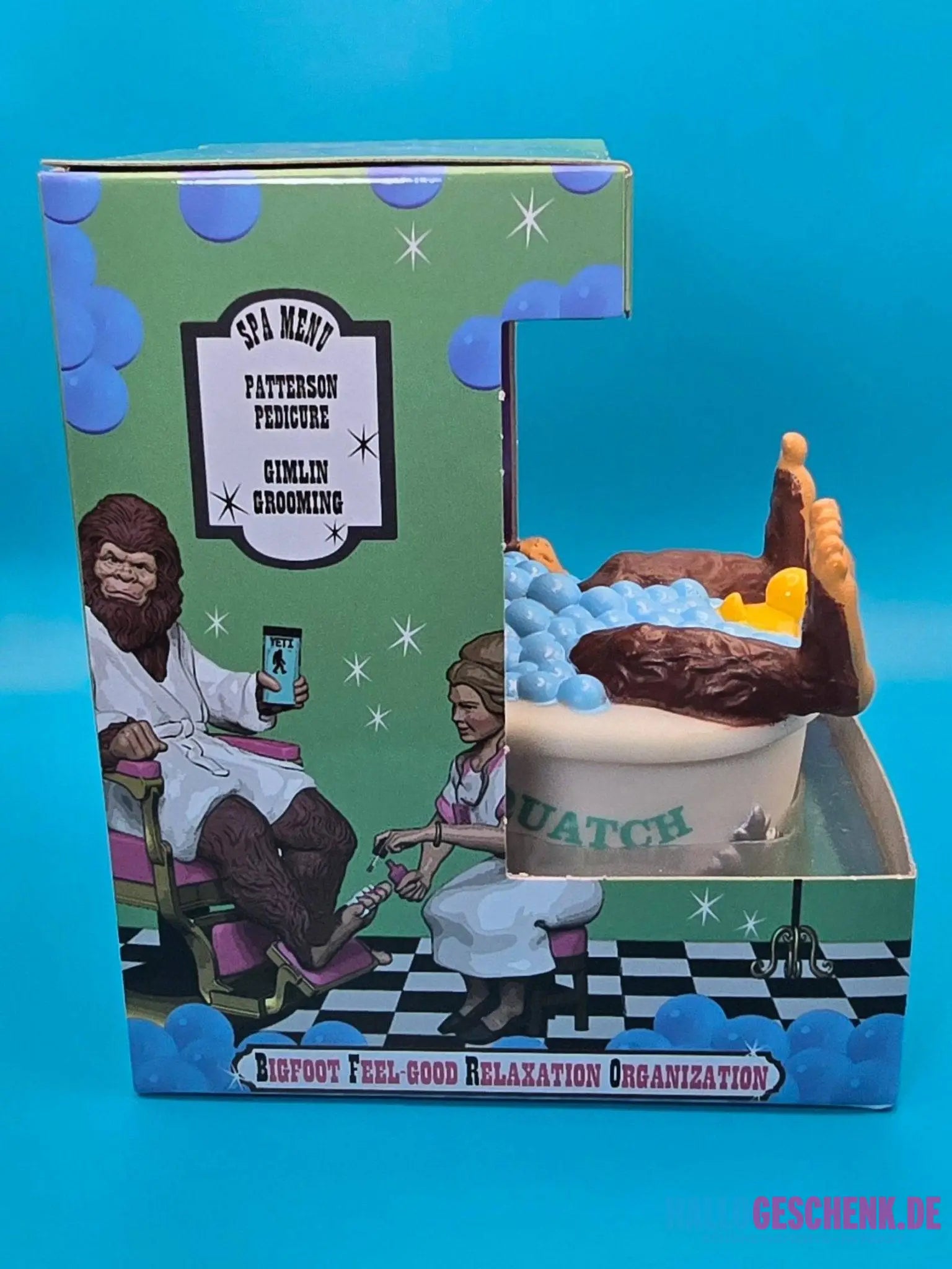 SPA-SQUATCH • Gummiente • offizielles Produkt von CelebriDucks