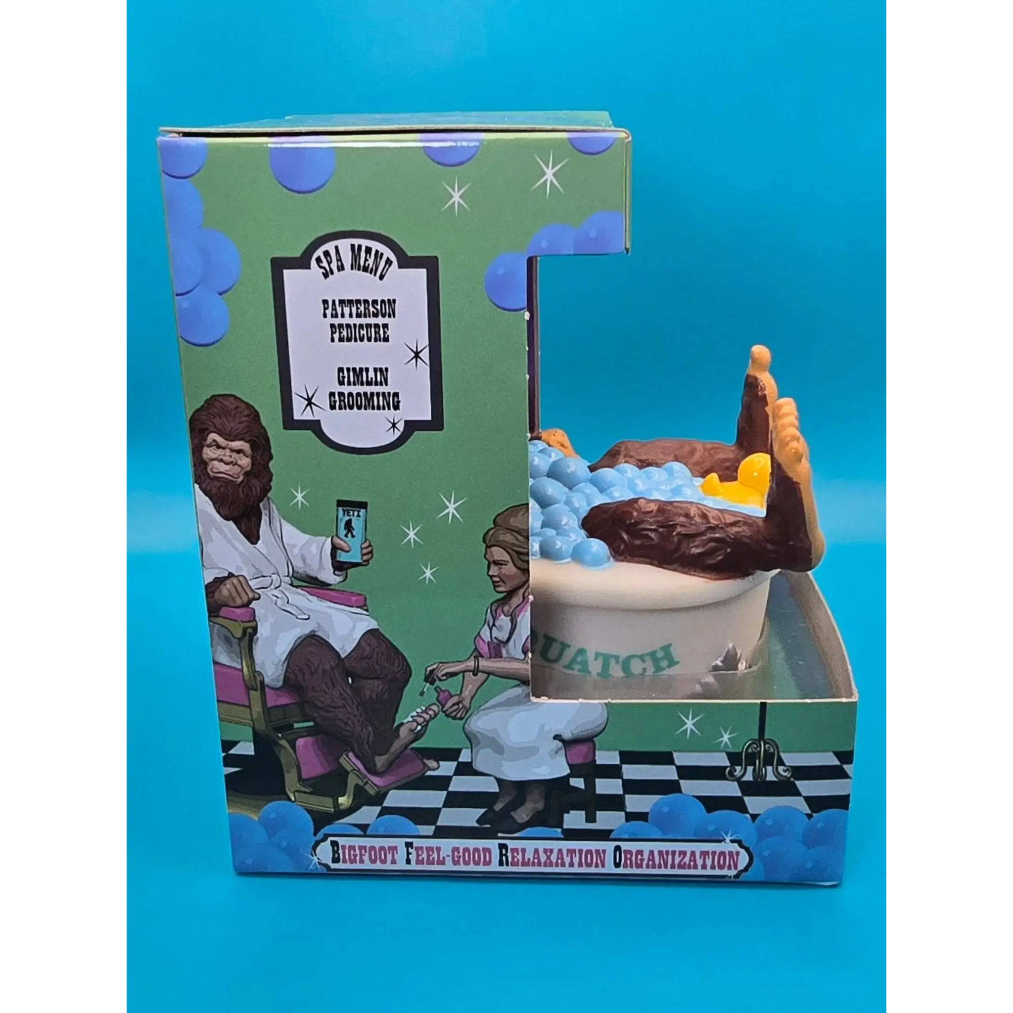 SPA-SQUATCH • Gummiente • offizielles Produkt von CelebriDucks