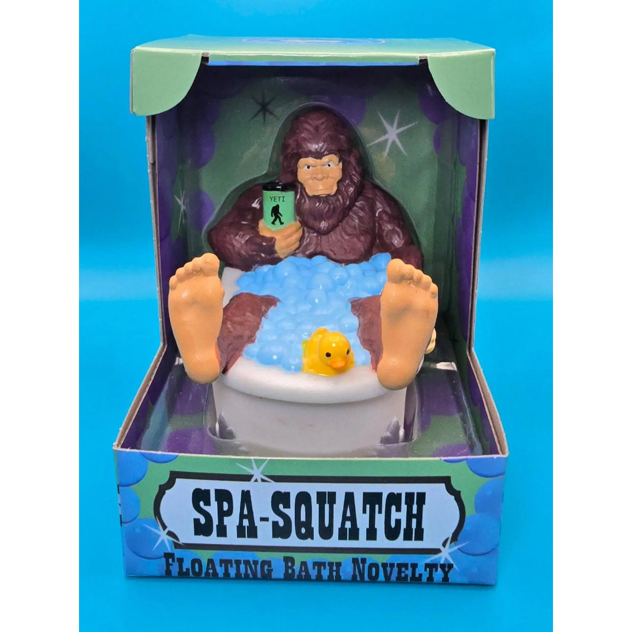 SPA-SQUATCH • Gummiente • offizielles Produkt von CelebriDucks