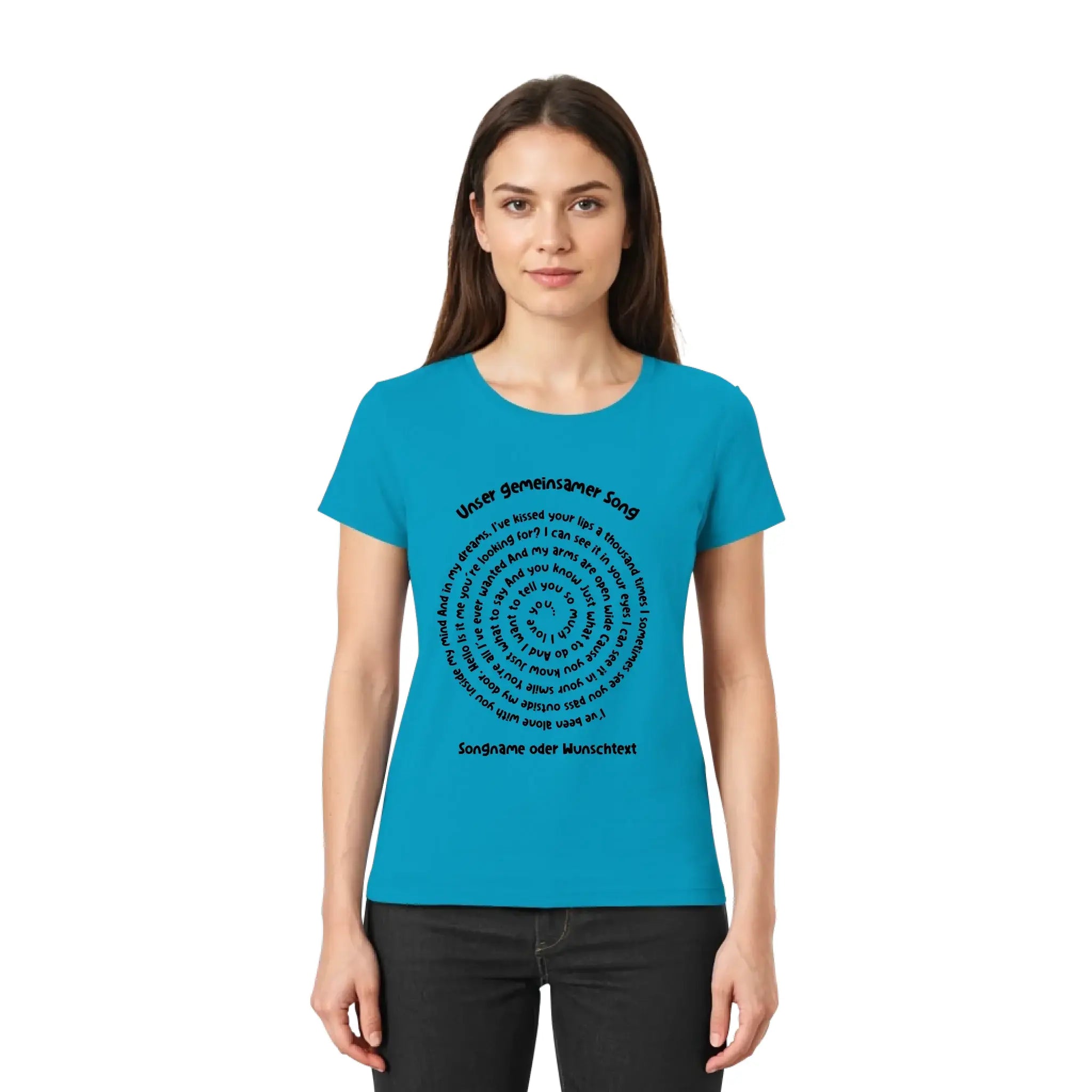 Spotify-Motiv 1 • mehrere Artikel • ’Statement-Collection’ • Wunschtext • Mein Motiv • Spiraltext - personalisierbare