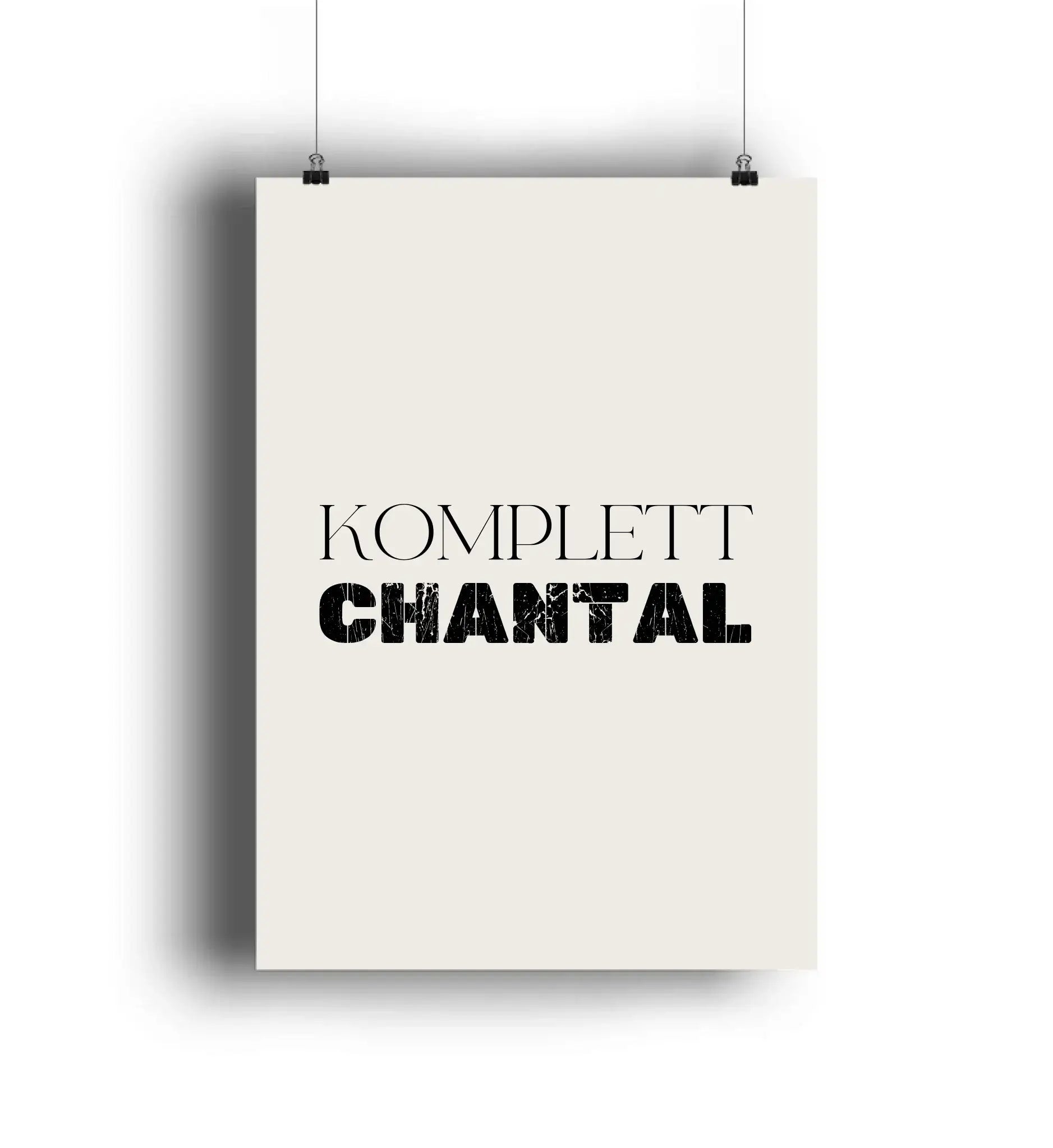 Sprüche mit Namen 6 • mehrere Artikel • ’Statement-Collection’ • Wunschtext • personalisierte Textmotive - POSTER