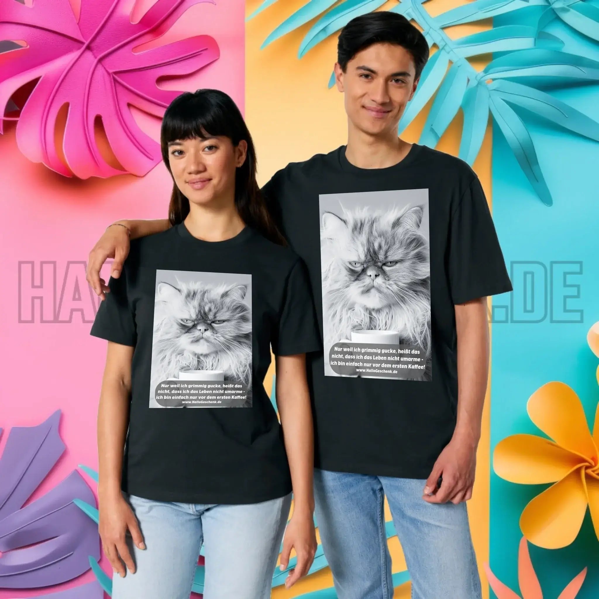 Sprüche von HalloGeschenk.de • Unisex T-Shirt für Herren & Damen • Bio