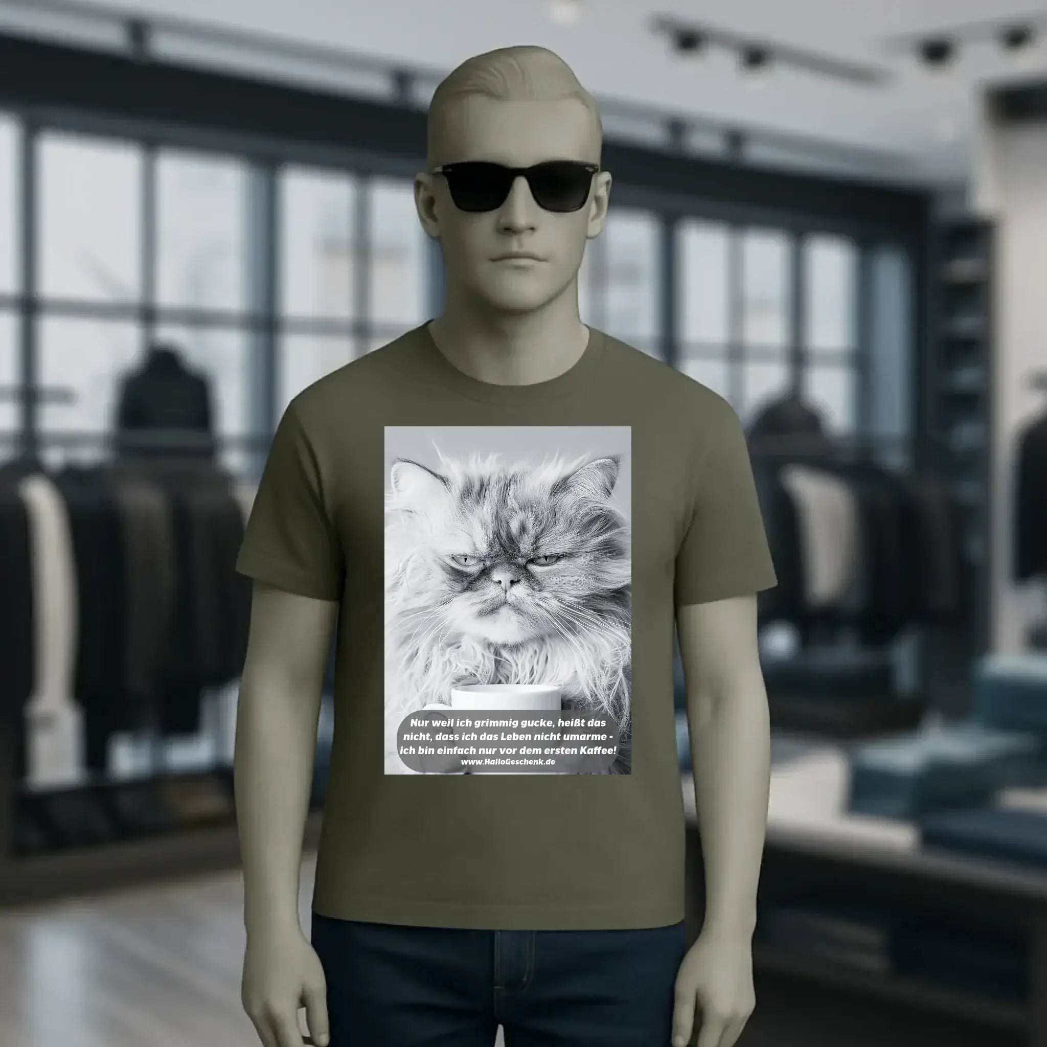 Sprüche von HalloGeschenk.de • Unisex T-Shirt für Herren & Damen • Bio
