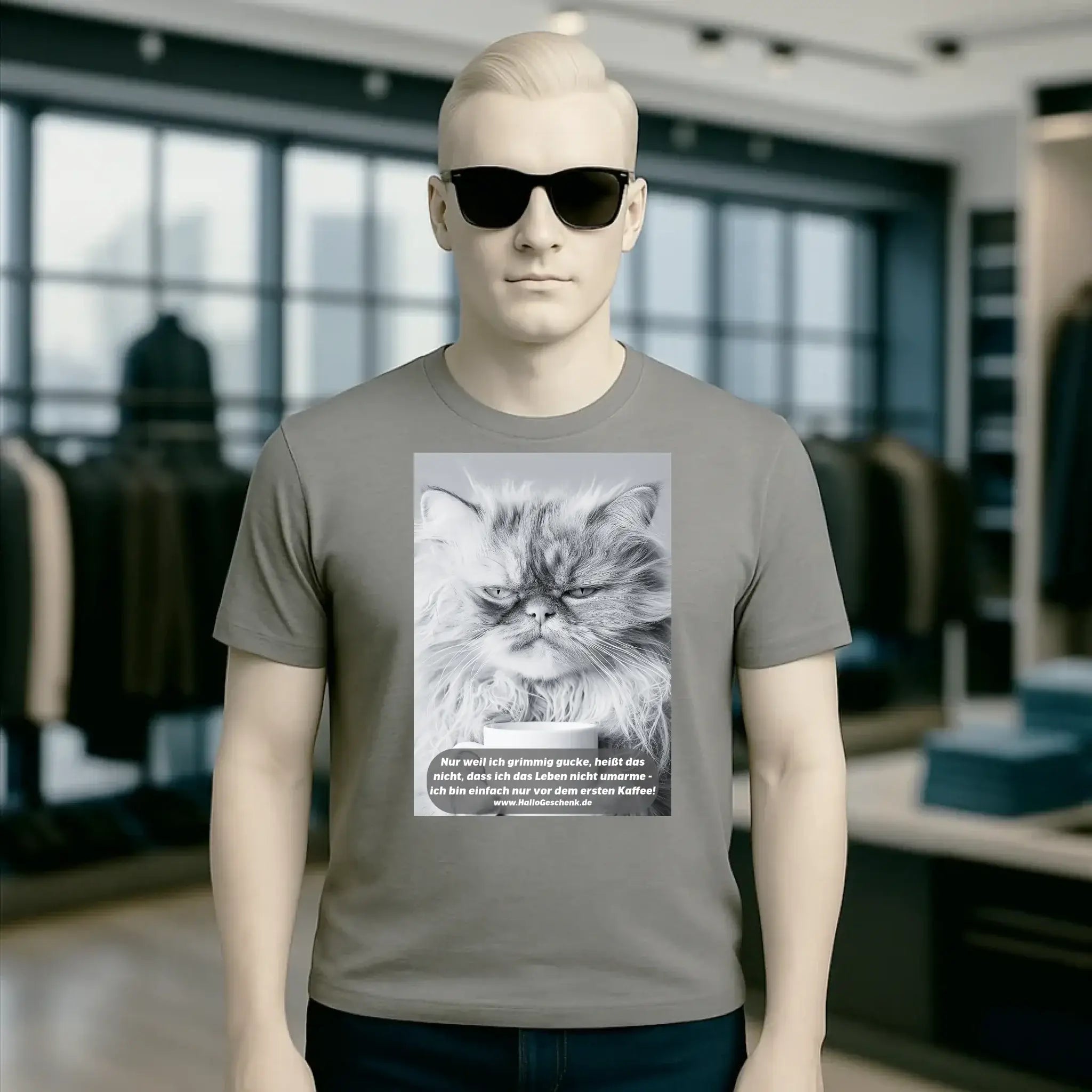 Sprüche von HalloGeschenk.de • Unisex T-Shirt für Herren & Damen • Bio