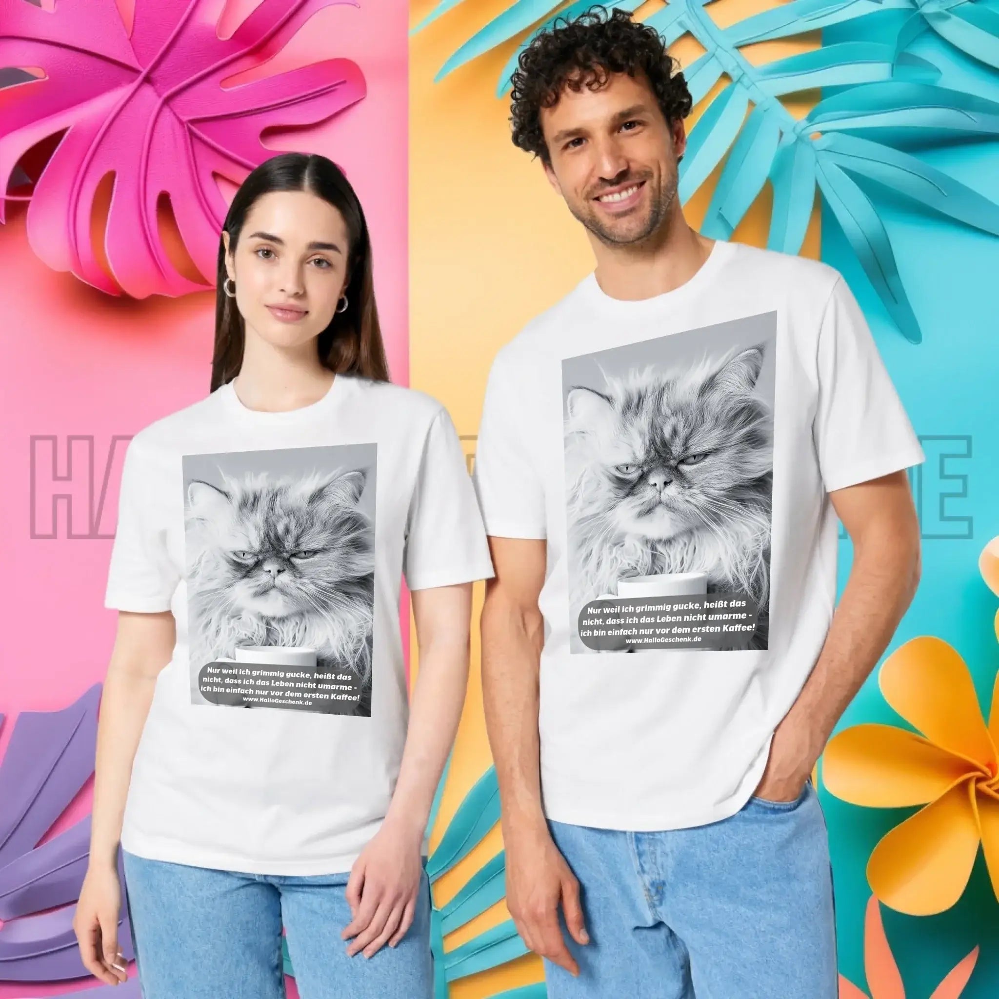 Sprüche von HalloGeschenk.de • Unisex T-Shirt für Herren & Damen • Bio